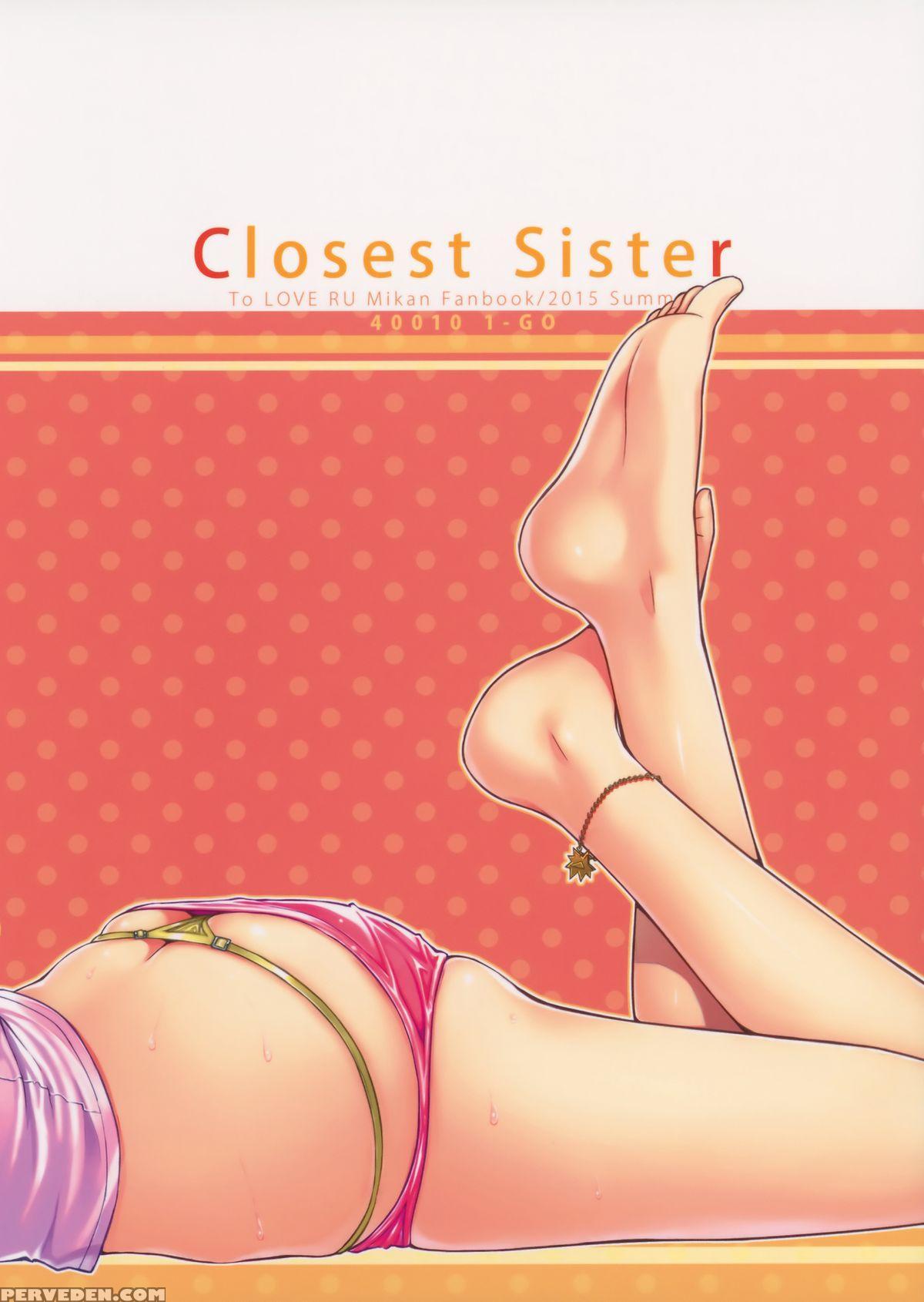 (c88) [40010 1-go (40010prototype)] Closest Sister (to Love-ru) [english] [psyn] 1