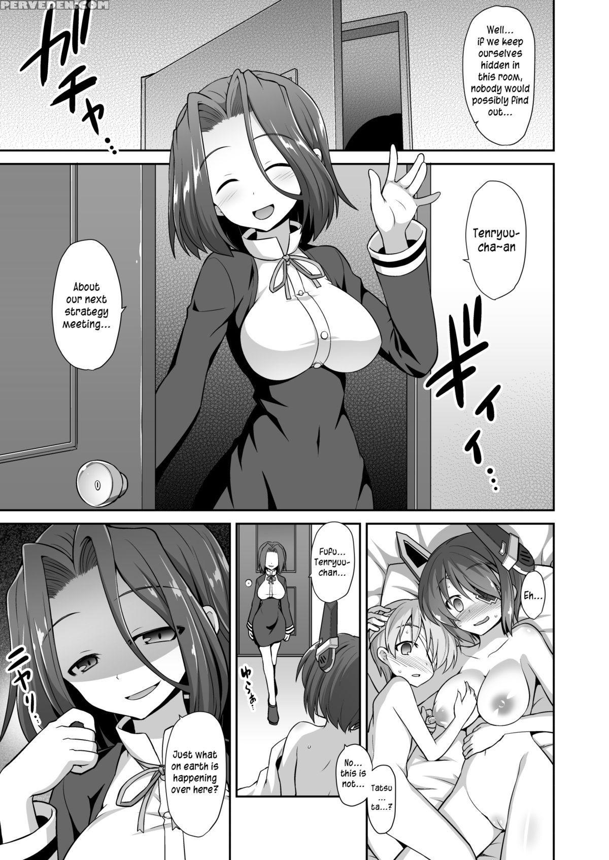 (c88) [akuten Soushin (kokutou Nikke)] Tenryuu Onee-chan To Naisho No Yasen Enshuu!! | A Secret Night Battle Practice With Big Sis Tenryuu!! (kantai Collection -kancolle-) [english] 1