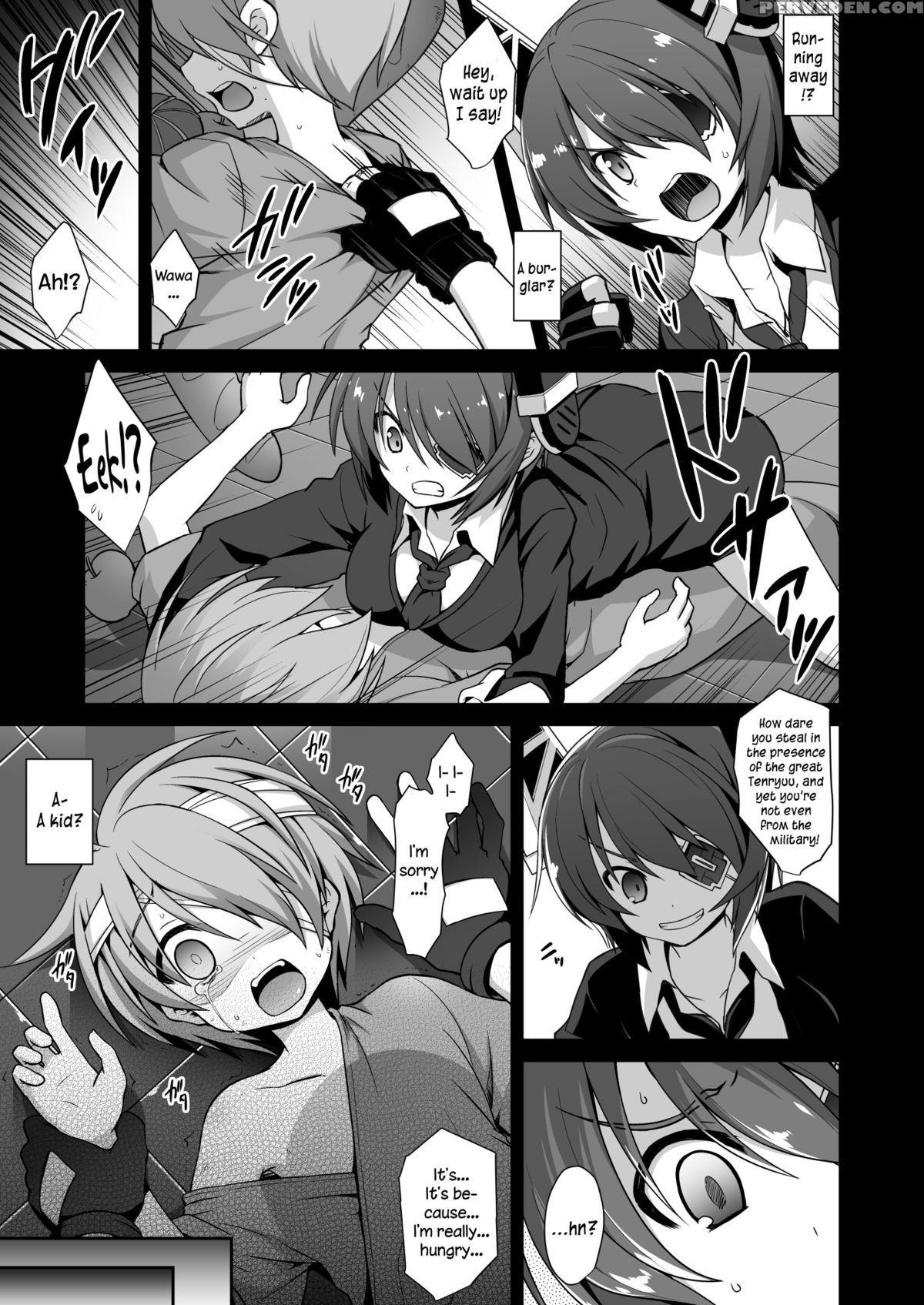 (c88) [akuten Soushin (kokutou Nikke)] Tenryuu Onee-chan To Naisho No Yasen Enshuu!! | A Secret Night Battle Practice With Big Sis Tenryuu!! (kantai Collection -kancolle-) [english] 1