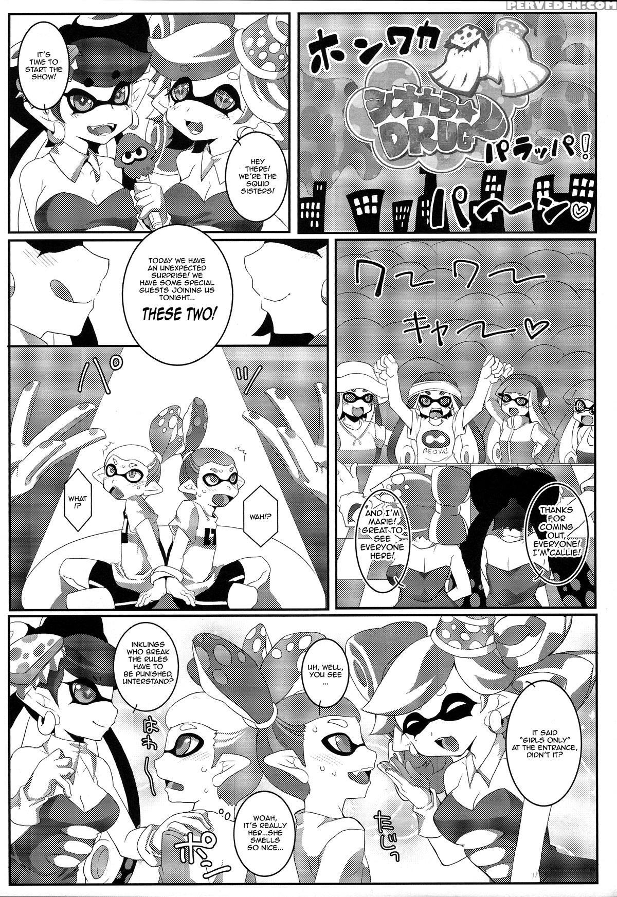 (c88) [freaks (mike)] Shiokara Drug | Squid Sisters Drug (splatoon) [english] {thetsuuyaku} Chapter 1 Page 4