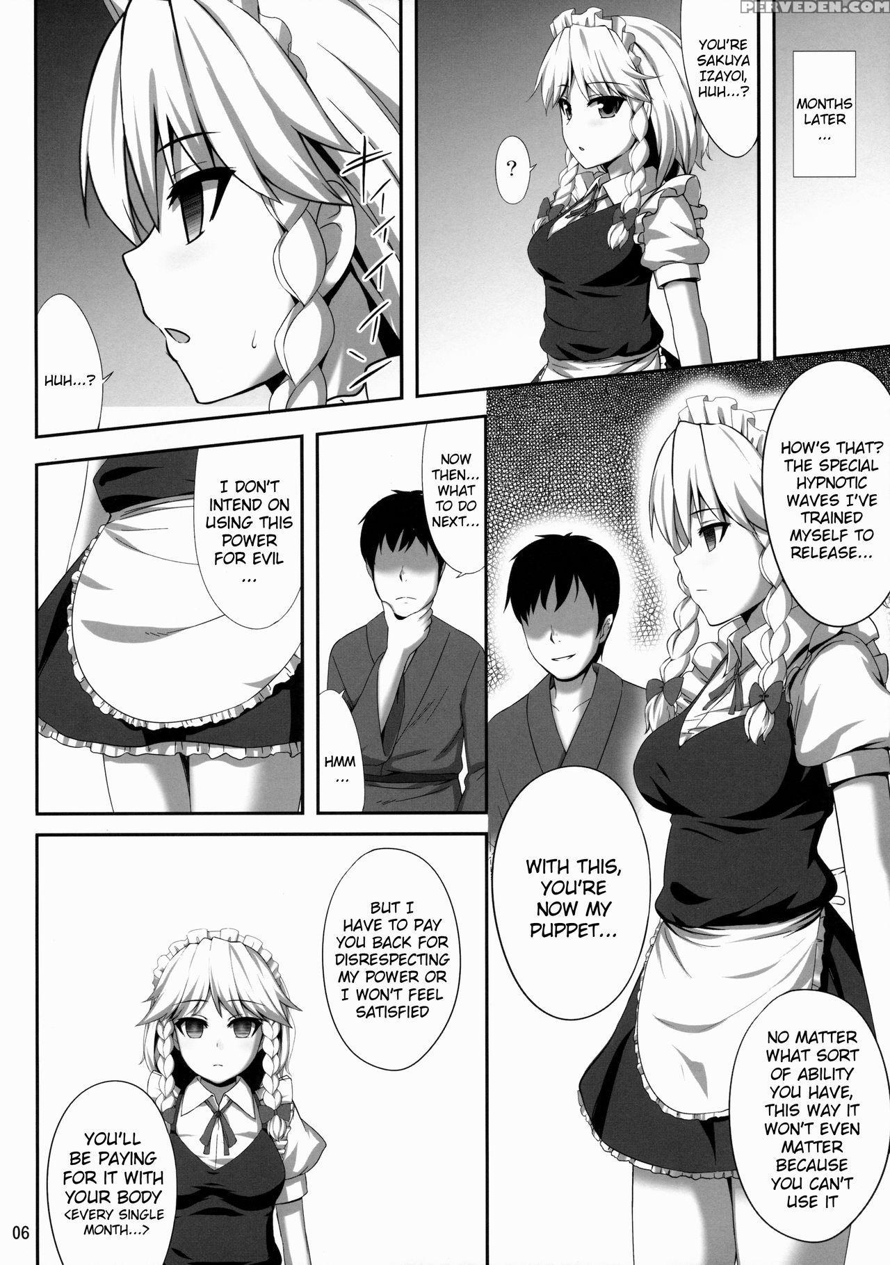 (c88) [fukutsuu Okosu (kaiou)] Izayoi Sakuya Saiminbon (touhou Project) [english] {doujins.com} Chapter 1 Page 5