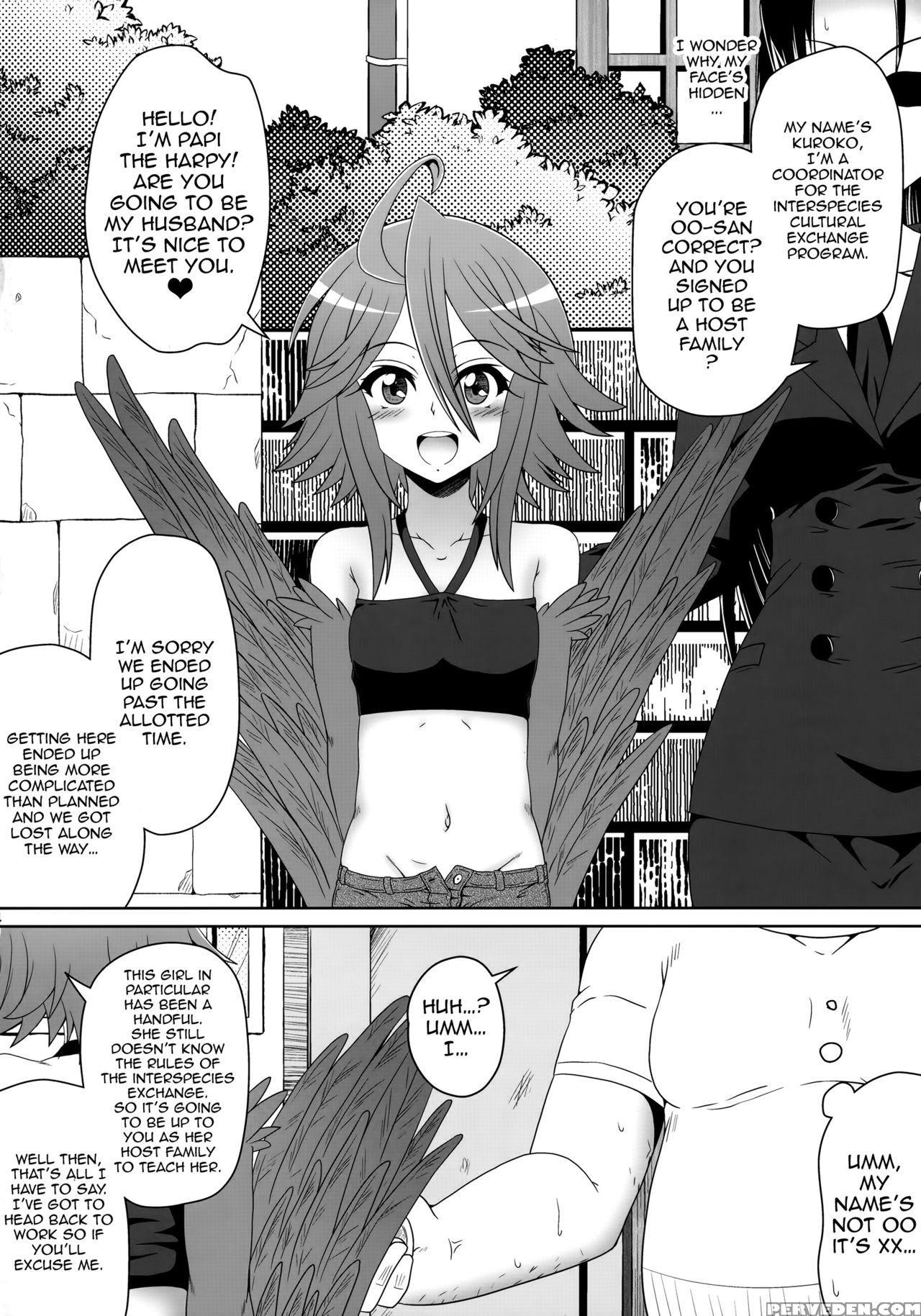 (c88) [kamepotel (izuki Jirou)] Harpy Ga Tonari Ni Iru Nichijou (monster Musume No Iru Nichijou) [english] {doujins.com} Chapter 1 Page 3