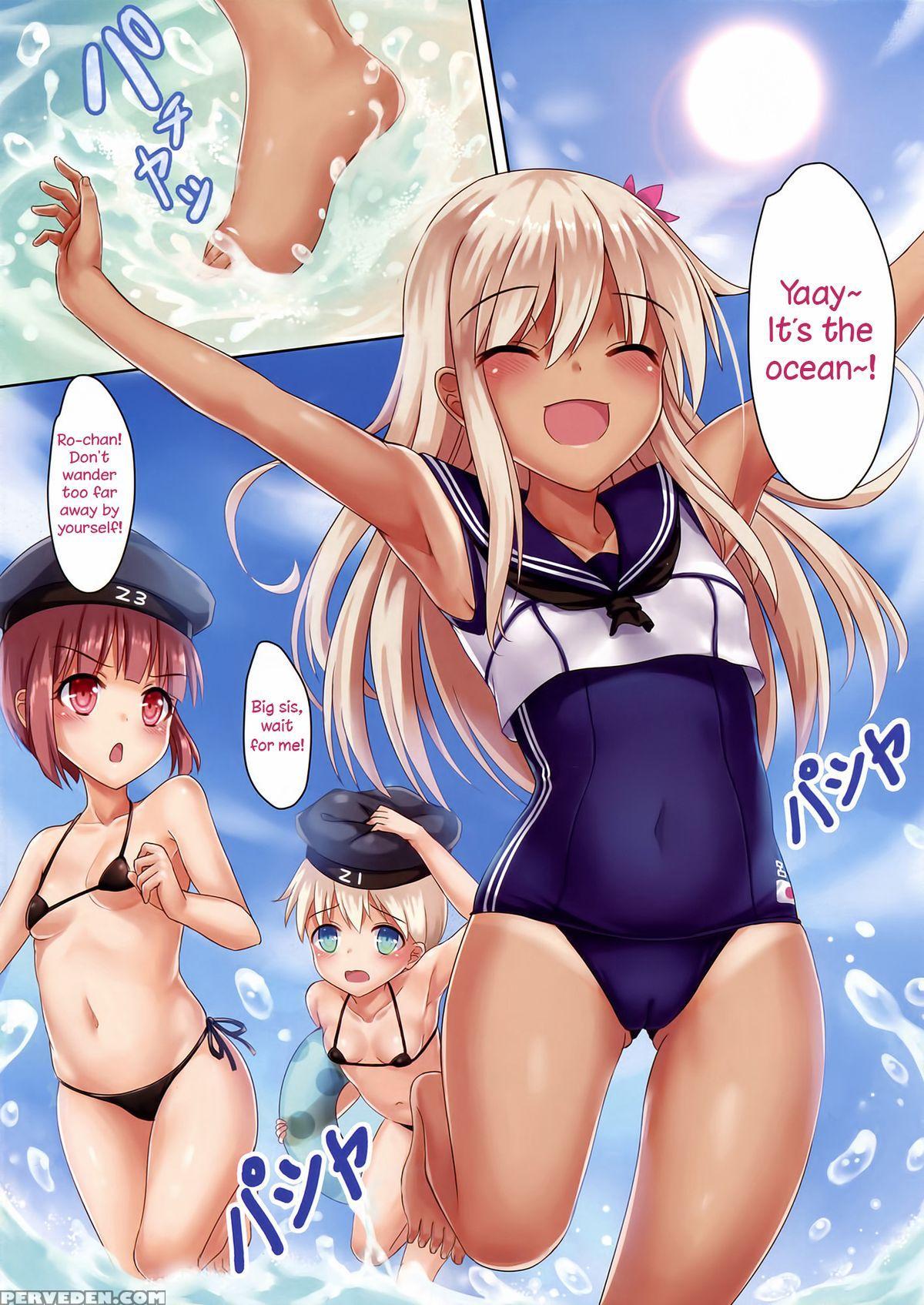 (c88) [milkshake Work (milkshake)] Kaigaikan Natsu No Kyoudou Enshuu | A Summer Joint Training With Foreign Ships (kantai Collection -kancolle-) [english] 1