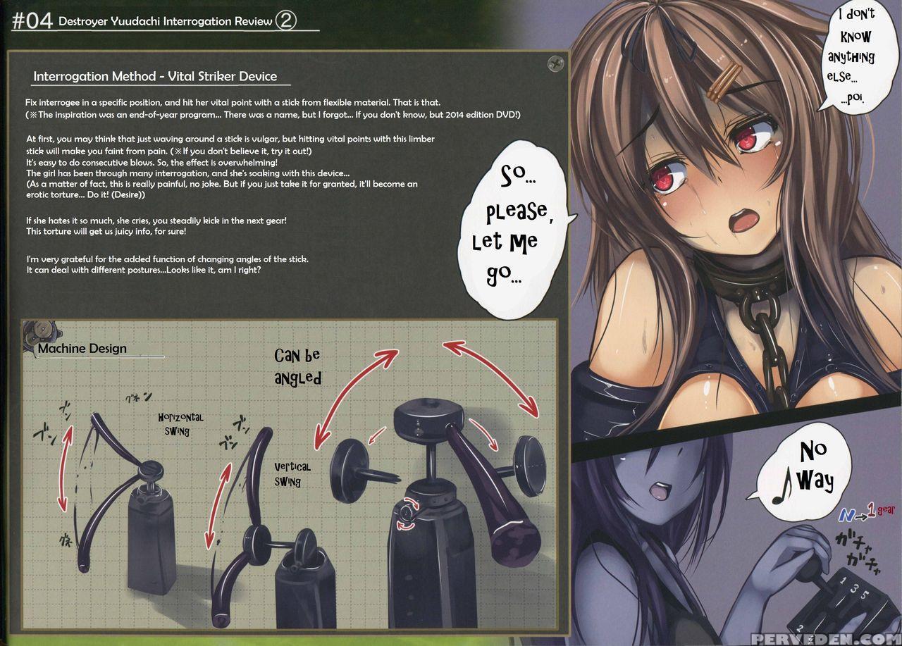 (c88) [monaka Udon (monikano)] Kuchikukan Yuudachi Shigure Jinmon Chousho (kantai Collection -kancolle-) [english] [crowkarasu] 1