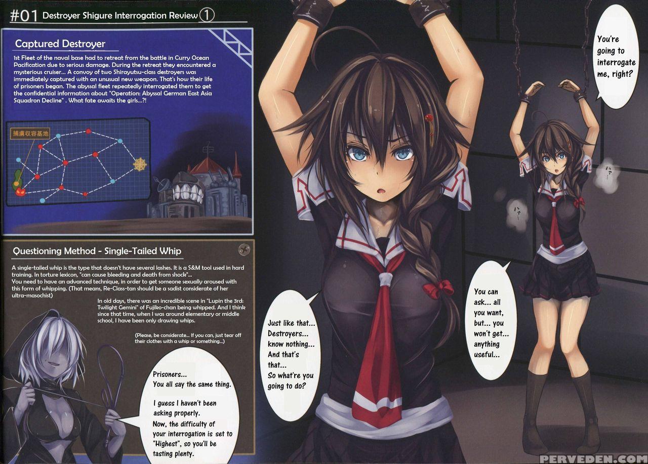 (c88) [monaka Udon (monikano)] Kuchikukan Yuudachi Shigure Jinmon Chousho (kantai Collection -kancolle-) [english] [crowkarasu] 1