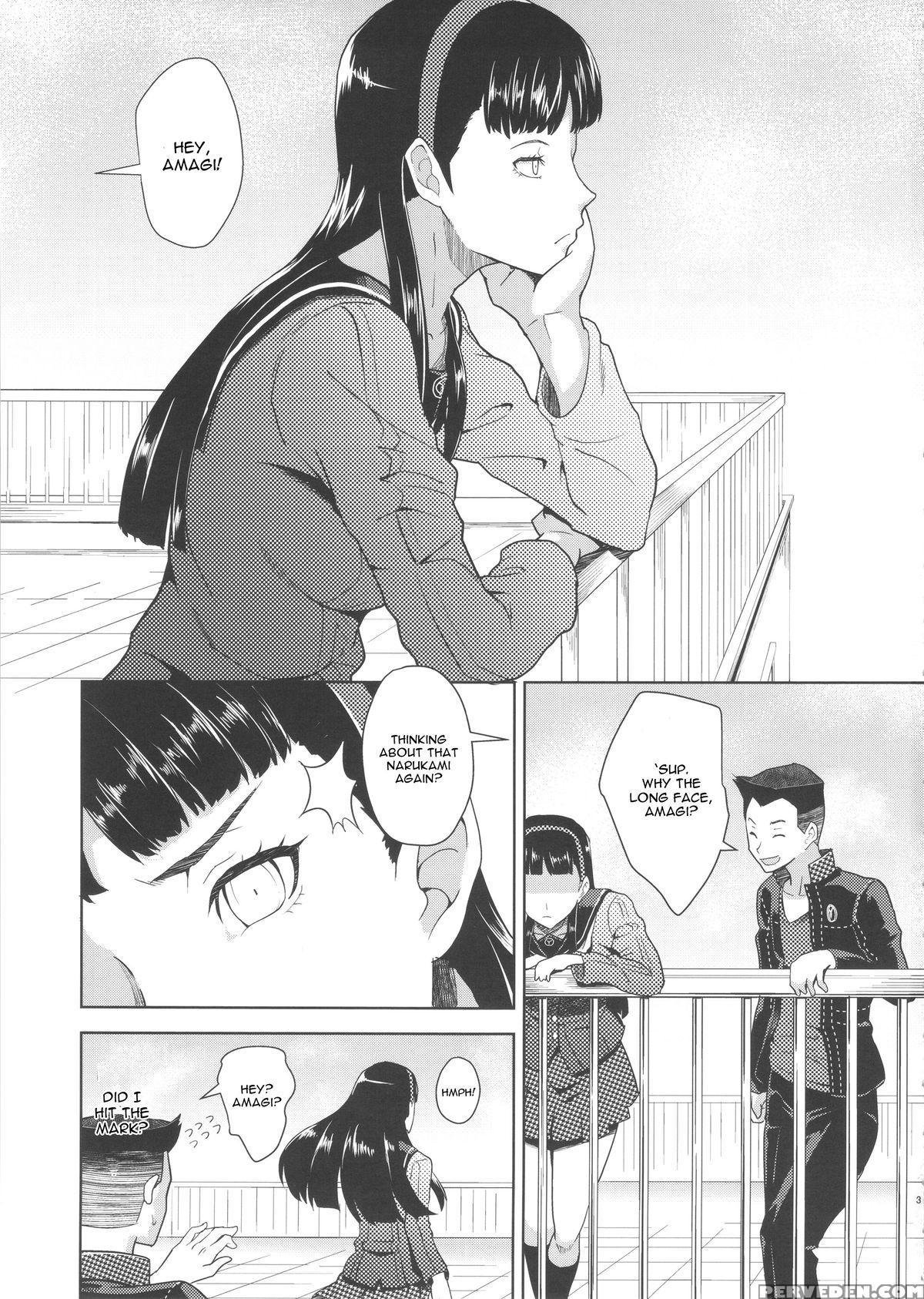(c88) [poppenheim (kamisyakujii Yubeshi)] Shadow World Ii Amagi Yukiko No Baai (persona 4) [english] 1