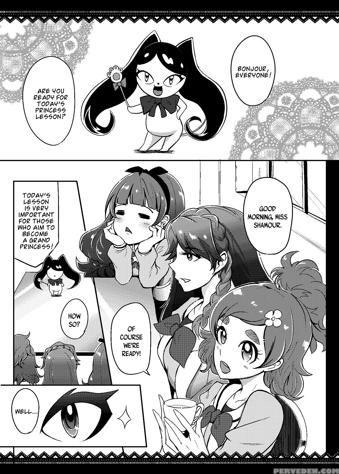 (c88) [sound Milk (otochichi)] Princess Sakusei Lesson (go! Princess Precure) [english] [maipantsu + B.e.c. Scans] Chapter 1 Page 2