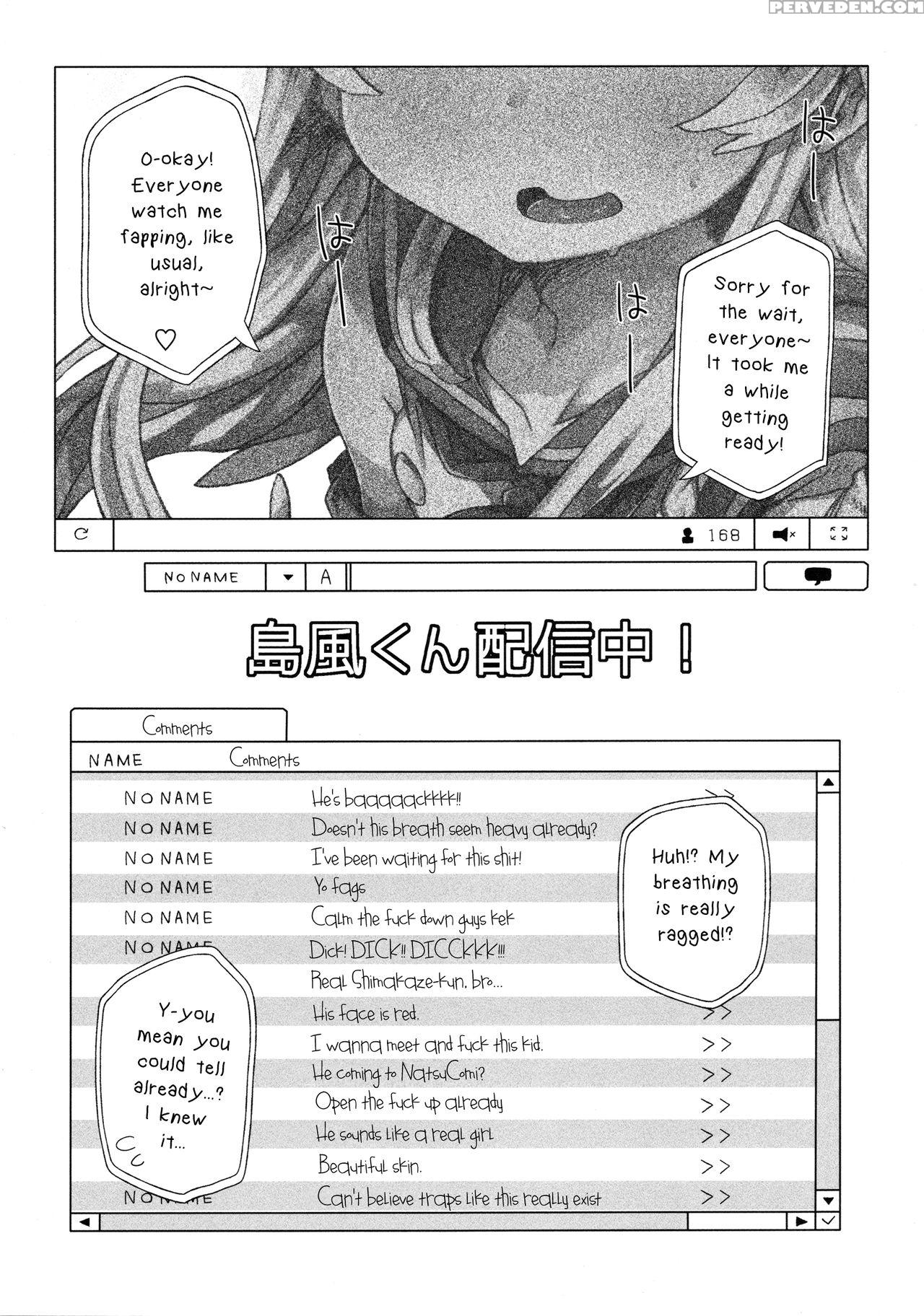 (c88) [sukoyaka Collagen (collagen)] Shimakaze-kun Haishinchuu! (kantai Collection -kancolle-) [english] 1