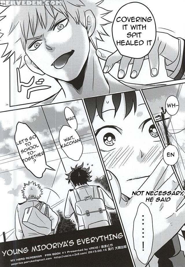 (c88) [vacio (amatoya)] Midoritani Shounen No Subete (my Hero Academia) [english] 1
