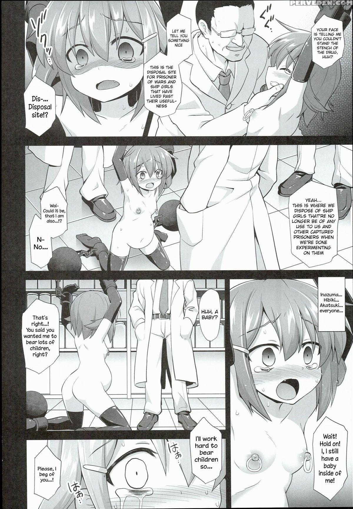 (c89) [akuten Soushin (kokutou Nikke)] Kanmusu Chakunin Ikazuchi Kousoku Gekiyaku Choukyou | Ship Girls Pregnancy - Ikazuchi's Restrained Drug Training (kantai Collection -kancolle-) [english] 1
