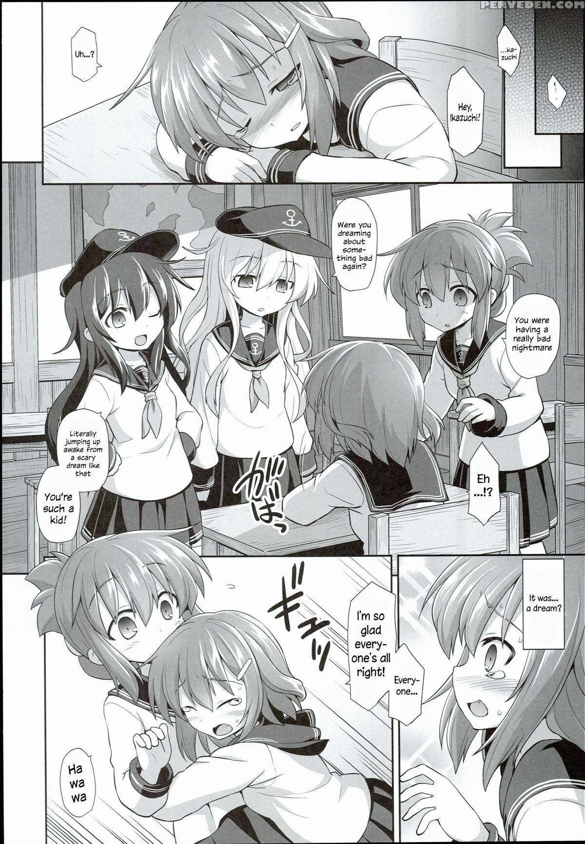 (c89) [akuten Soushin (kokutou Nikke)] Kanmusu Chakunin Ikazuchi Kousoku Gekiyaku Choukyou | Ship Girls Pregnancy - Ikazuchi's Restrained Drug Training (kantai Collection -kancolle-) [english] 1