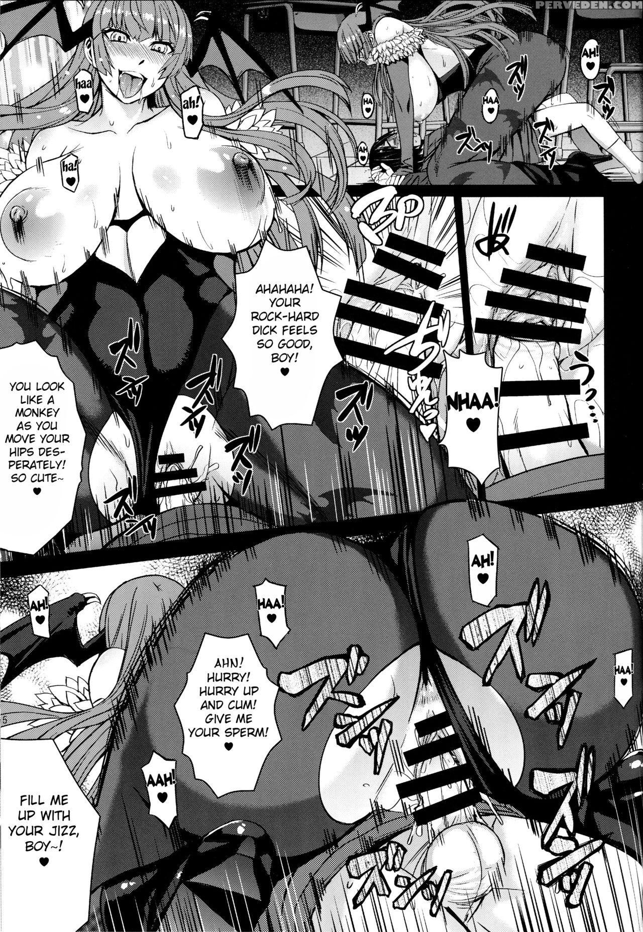 (c89) [bakunyu Fullnerson (kokuryuugan)] Inma Futatabi - Succubus Comes Again. (darkstalkers) [english] [fated Circle] 1