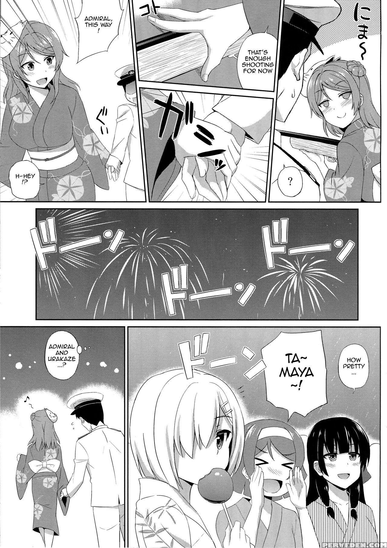 (c89) [kaki No Tane (summer)] Yukata No Futari, Docchi O Erabu? (kantai Collection -kancolle-) [english] {doujin-moe.us} Chapter 1 Page 4