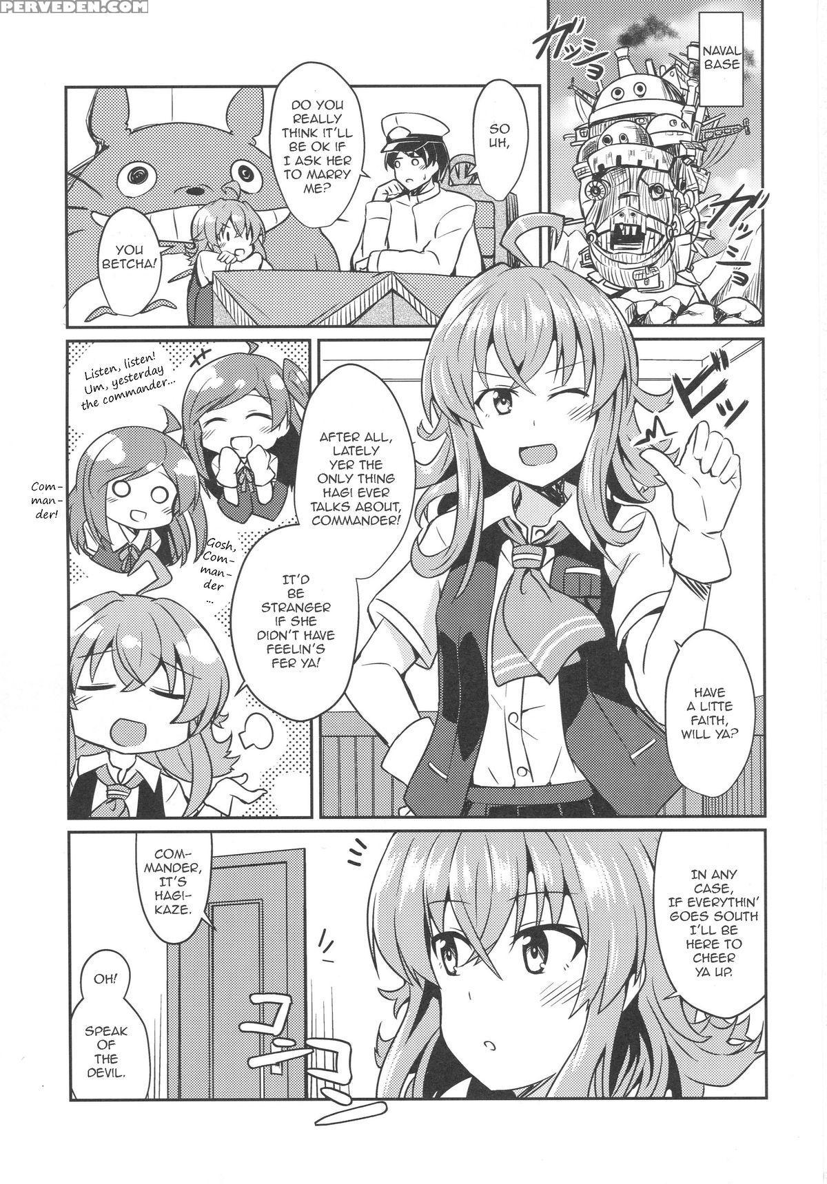 (c89) [l5ex (kamelie)] Hagikaze No Kekkon Shoya | Hagikaze's Wedding Night (kantai Collection -kancolle-) [english] [aulen] 1