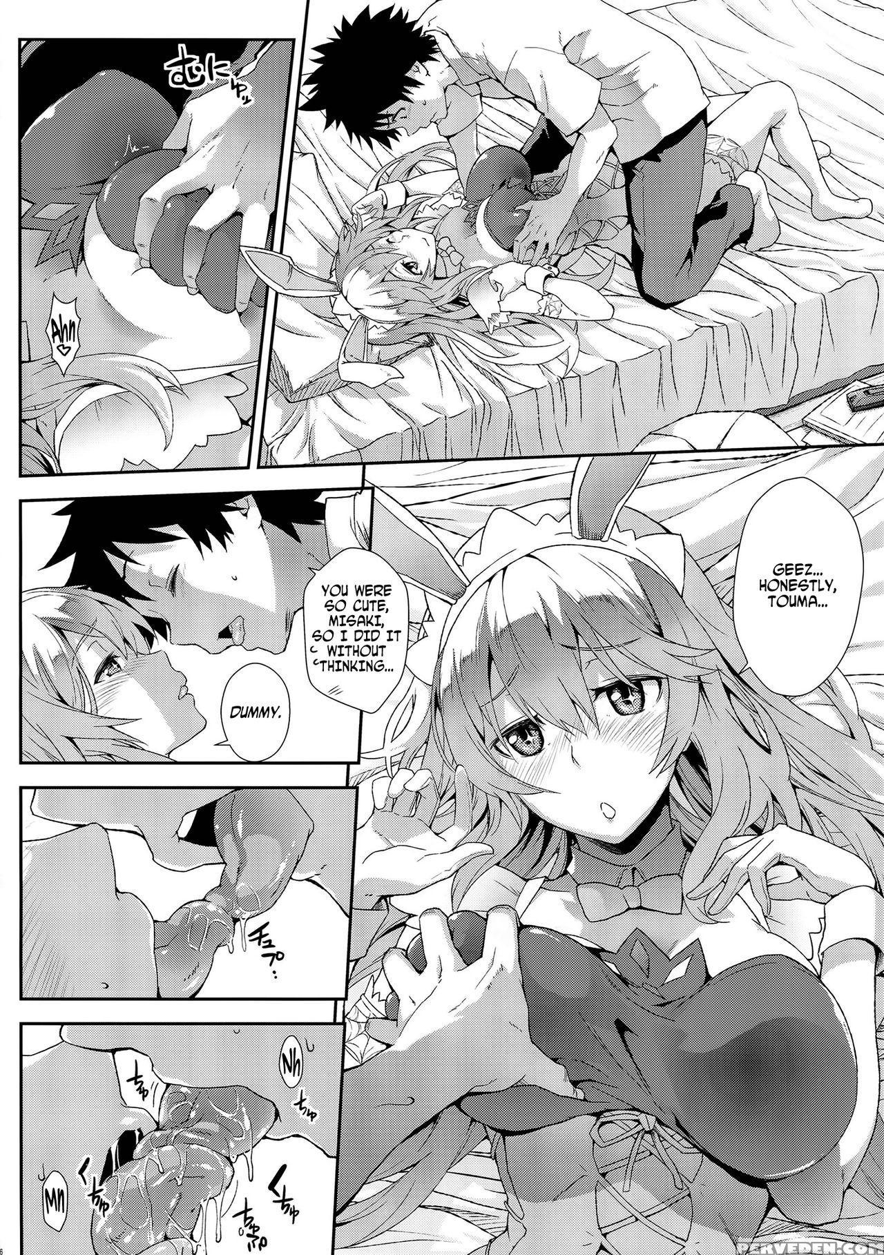 (c89) [saz (soba)] Noushoku Houga (toaru Majutsu No Index) [english] [facedesk] 1