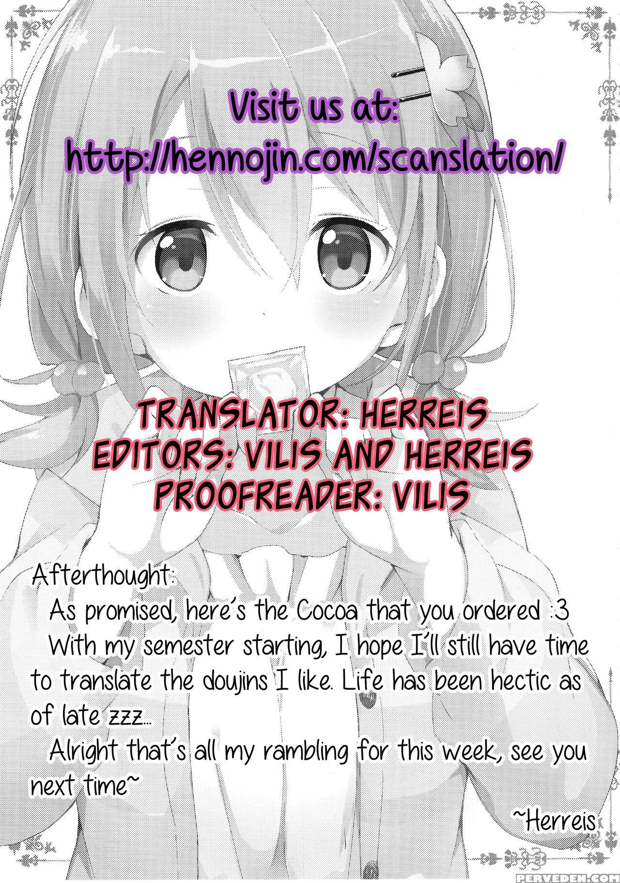 (c89) [sekine (sekine Hajime)] Gochuumon No Cocoa Desu | The Order Is Cocoa (gochuumon Wa Usagi Desu Ka?) [english] {hennojin} Chapter 1 Page 23