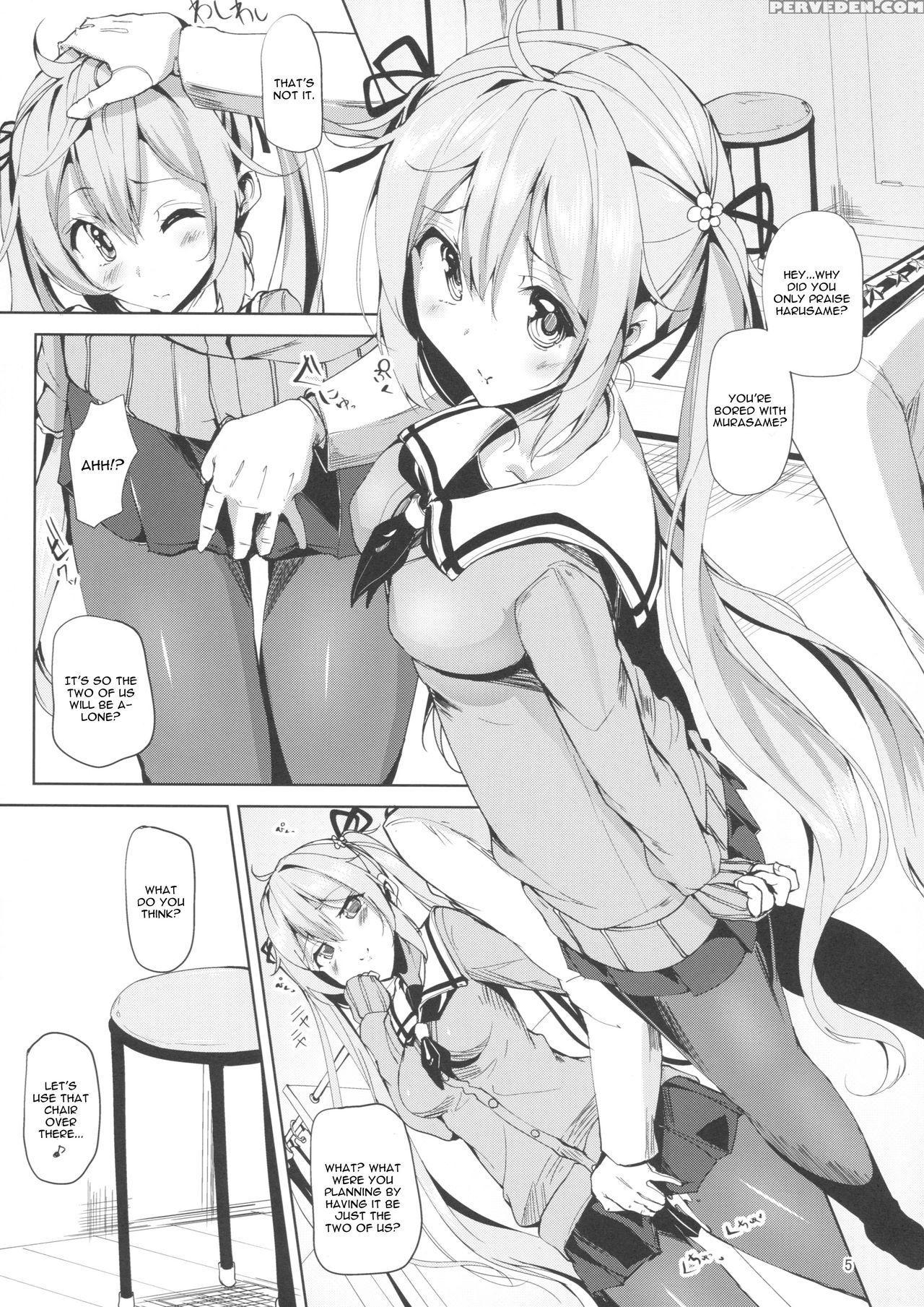 (c89) [sendankaisen (mokufuu)] Murasame No Chotto Ii Hon Misetageru (kantai Collection -kancolle-) [english] [cgrascal] 1