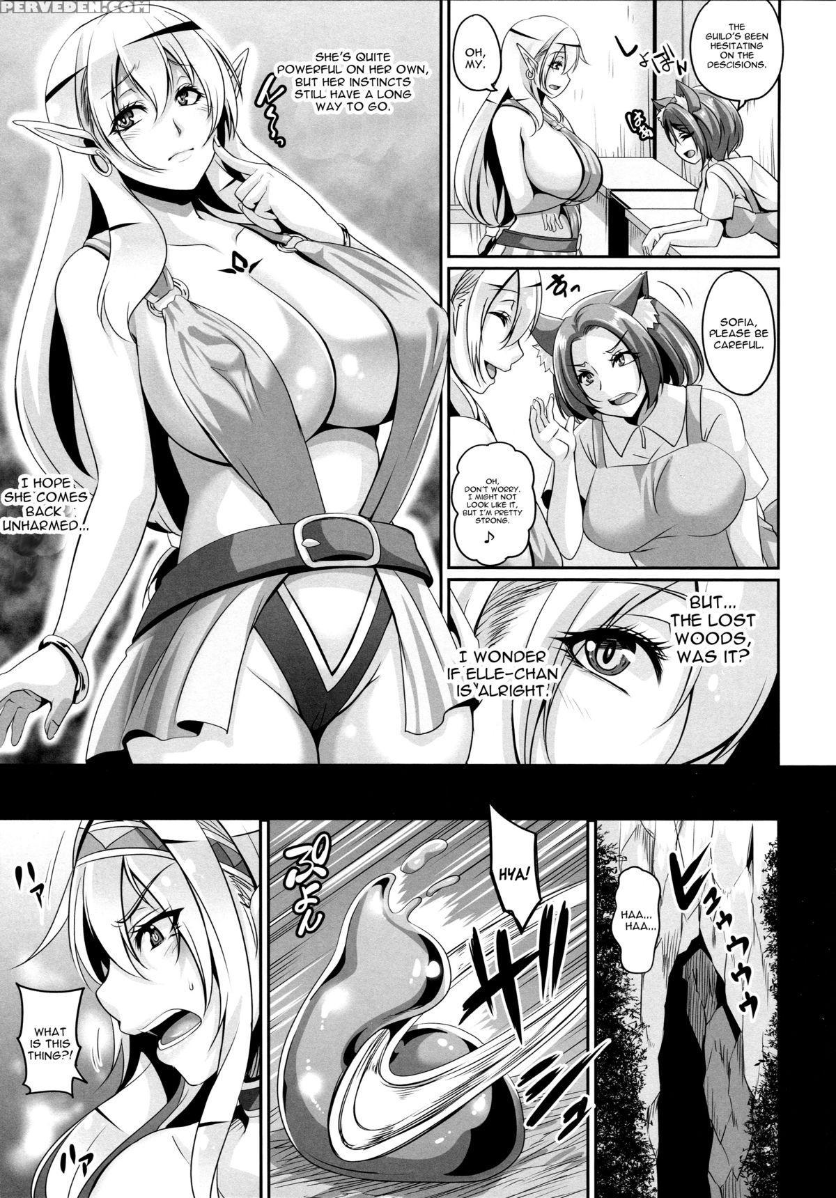 (c89) [tiramisu Tart (kazuhiro)] Inran Elf Musume To Slime [english] [constantly] 1