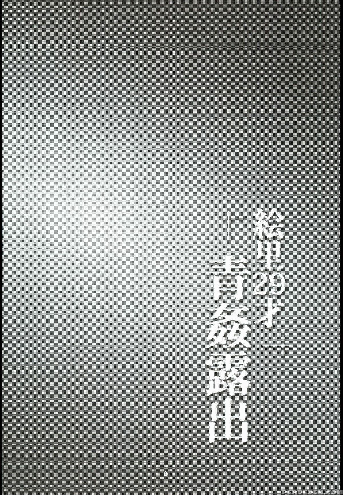 (c89) [windarteam (windart)] Eri 29-sai Aokan Roshutsu (love Live!) [english] [cgrascal] 1