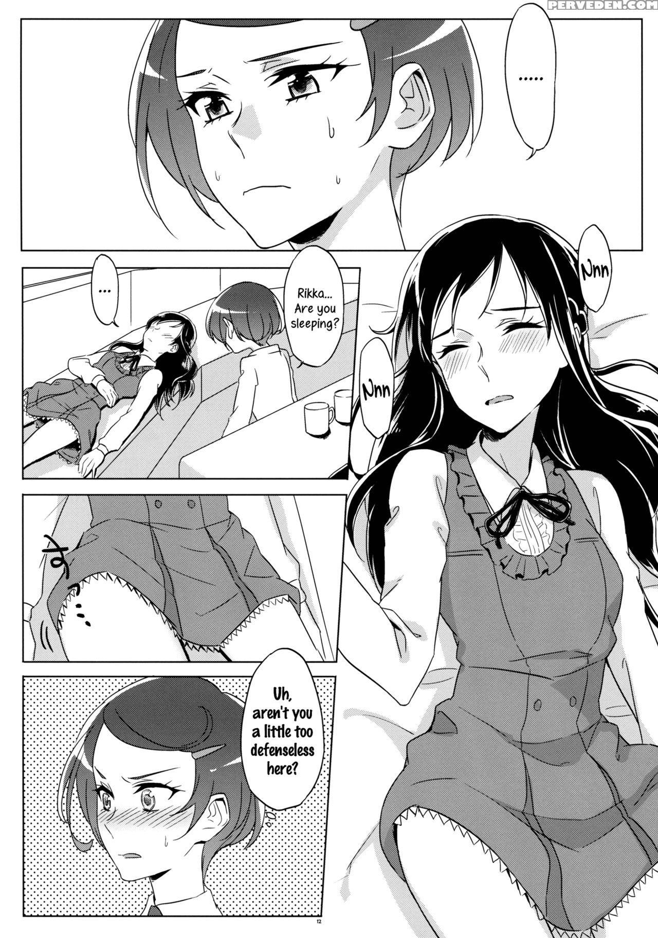 (c89) [world Of Pure (negom)] Despite How She May Seem. Rikka Gets Lewd At Night (dokidoki! Precure) [english] [yuri-ism] 1