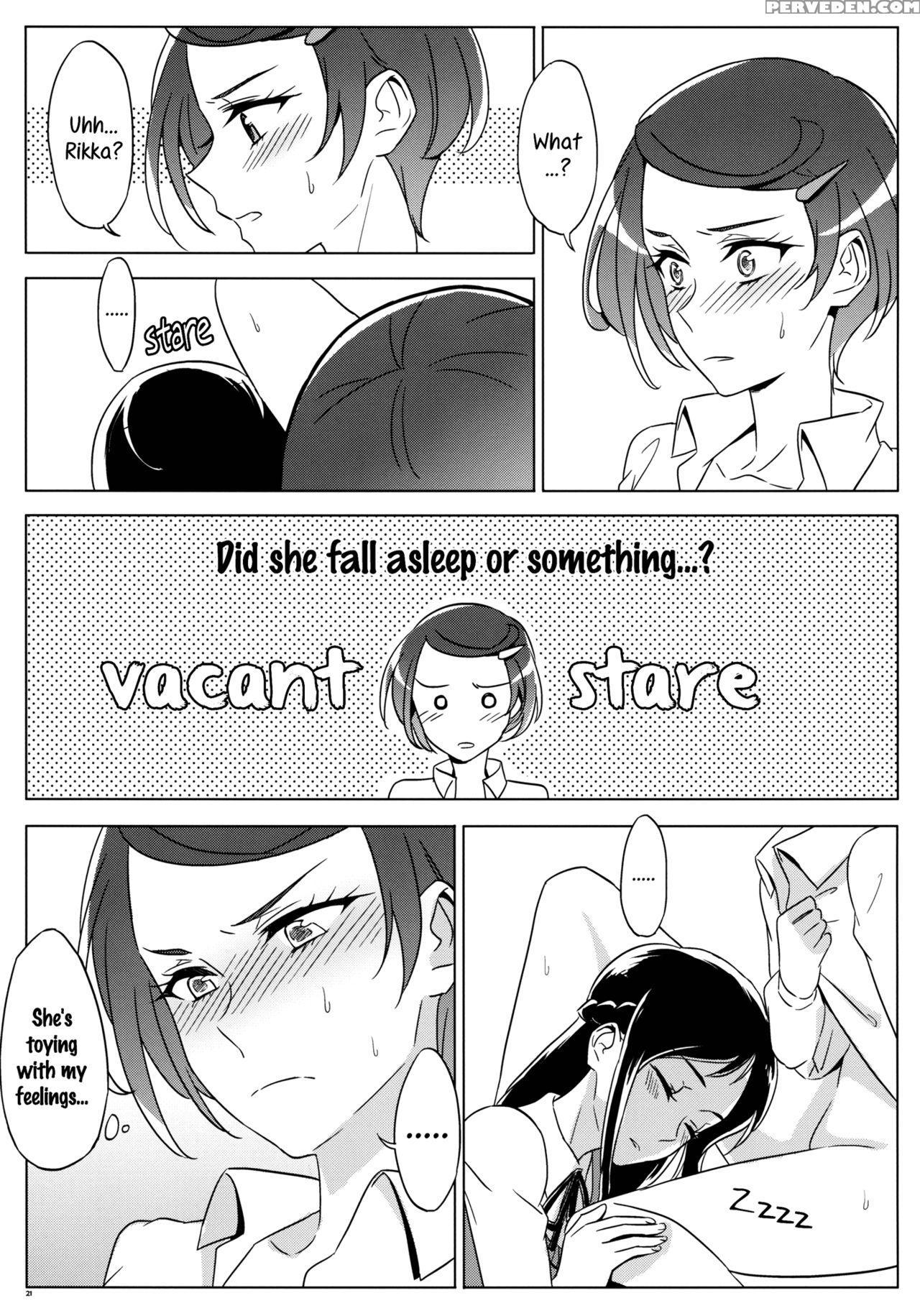 (c89) [world Of Pure (negom)] Despite How She May Seem. Rikka Gets Lewd At Night (dokidoki! Precure) [english] [yuri-ism] 1