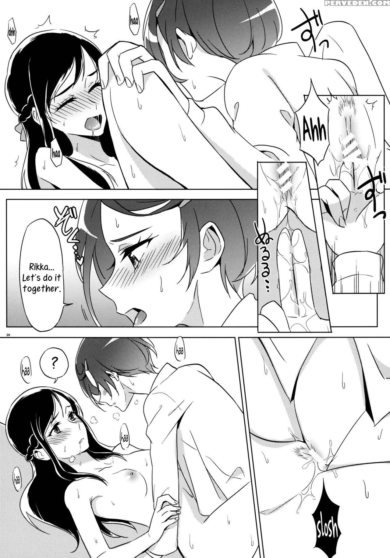 (c89) [world Of Pure (negom)] Despite How She May Seem. Rikka Gets Lewd At Night (dokidoki! Precure) [english] [yuri-ism] 1