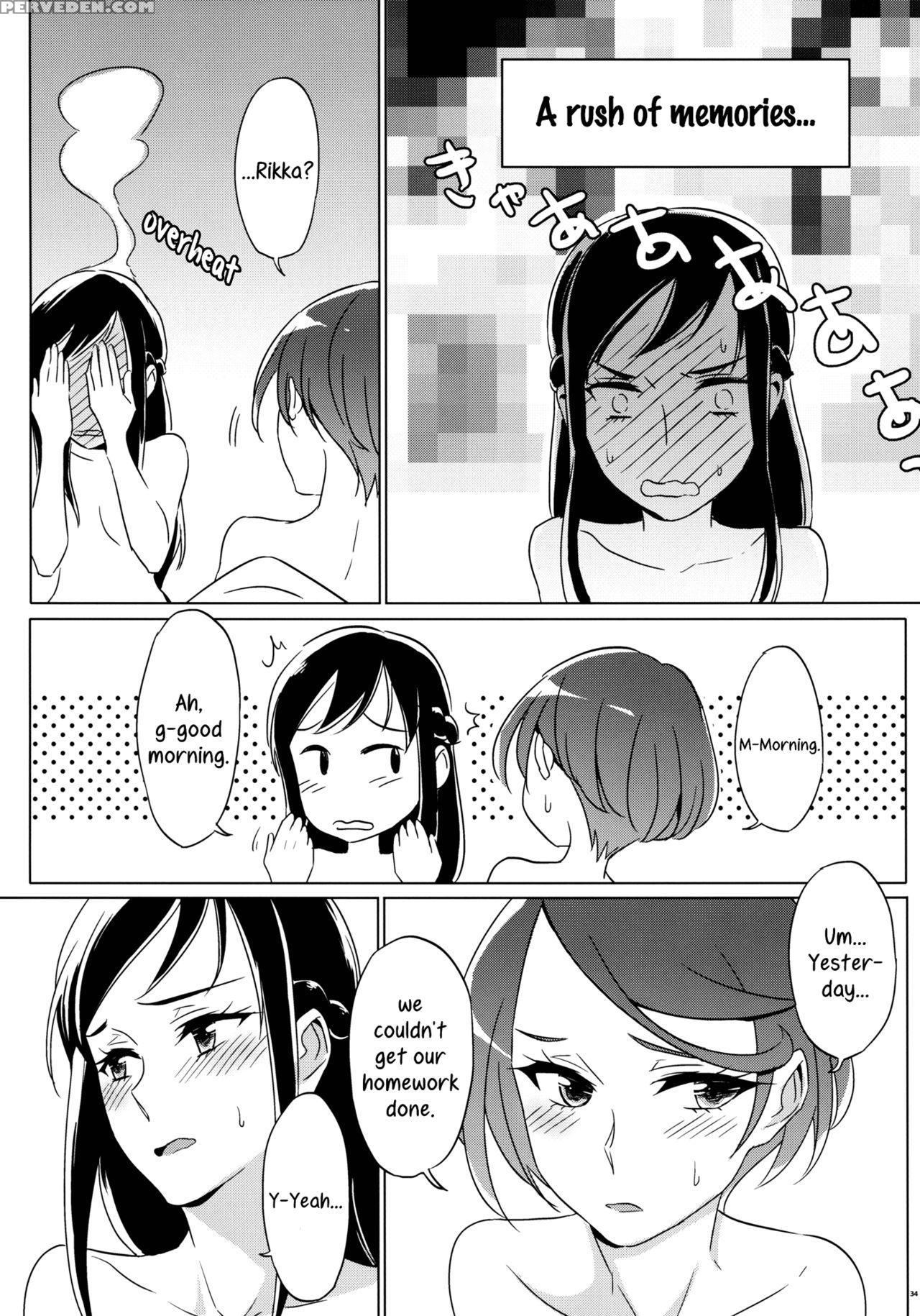 (c89) [world Of Pure (negom)] Despite How She May Seem. Rikka Gets Lewd At Night (dokidoki! Precure) [english] [yuri-ism] 1