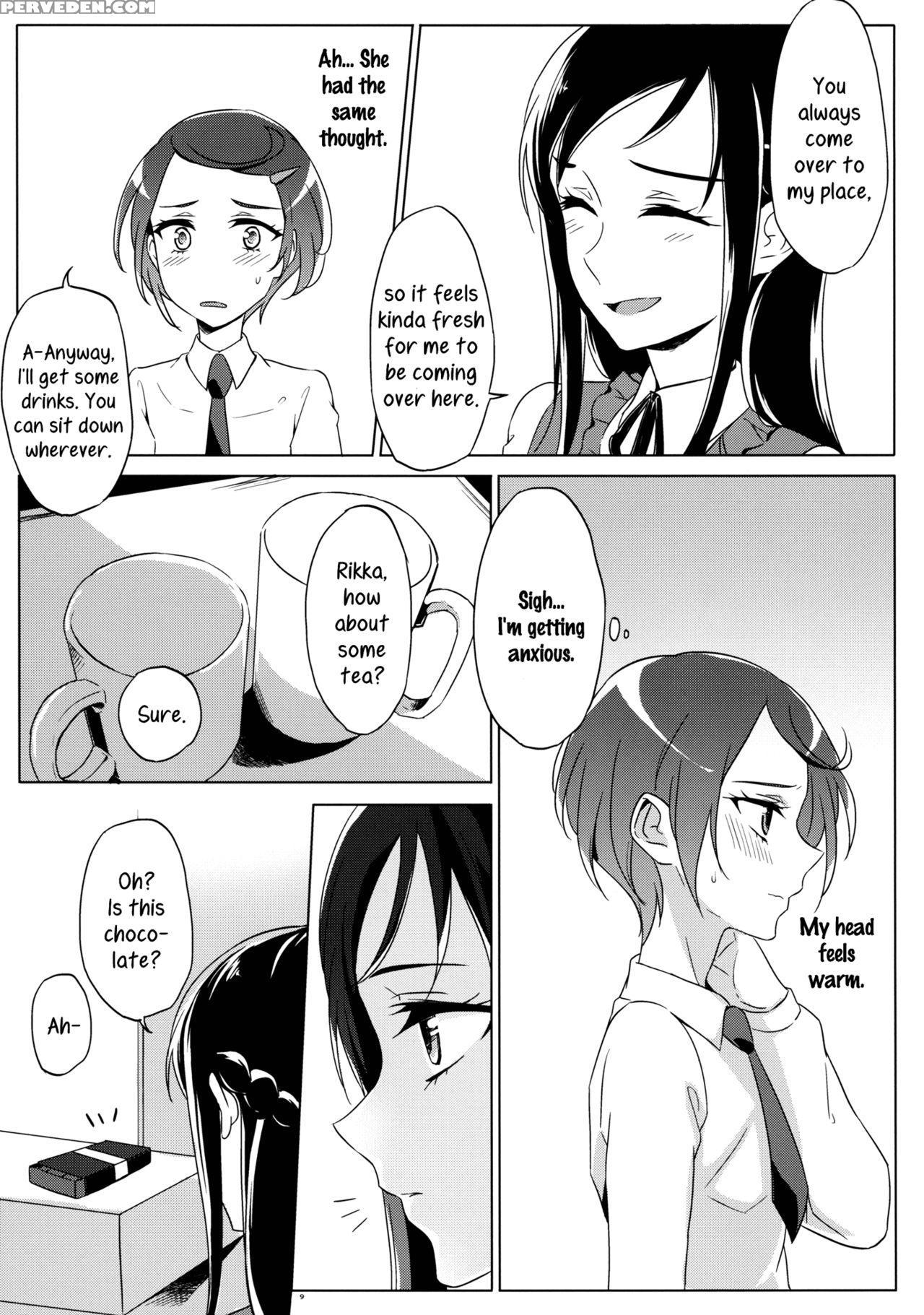 (c89) [world Of Pure (negom)] Despite How She May Seem. Rikka Gets Lewd At Night (dokidoki! Precure) [english] [yuri-ism] 1