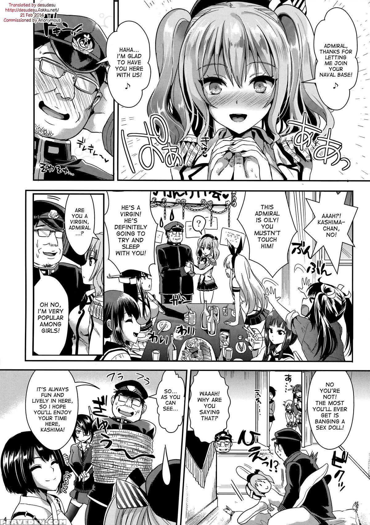 (c89) [yuriru-rarika (kojima Saya, Lazu)] Gohoushi Tantou No Kashima Desu (kantai Collection -kancolle-) [english] [desudesu] 1