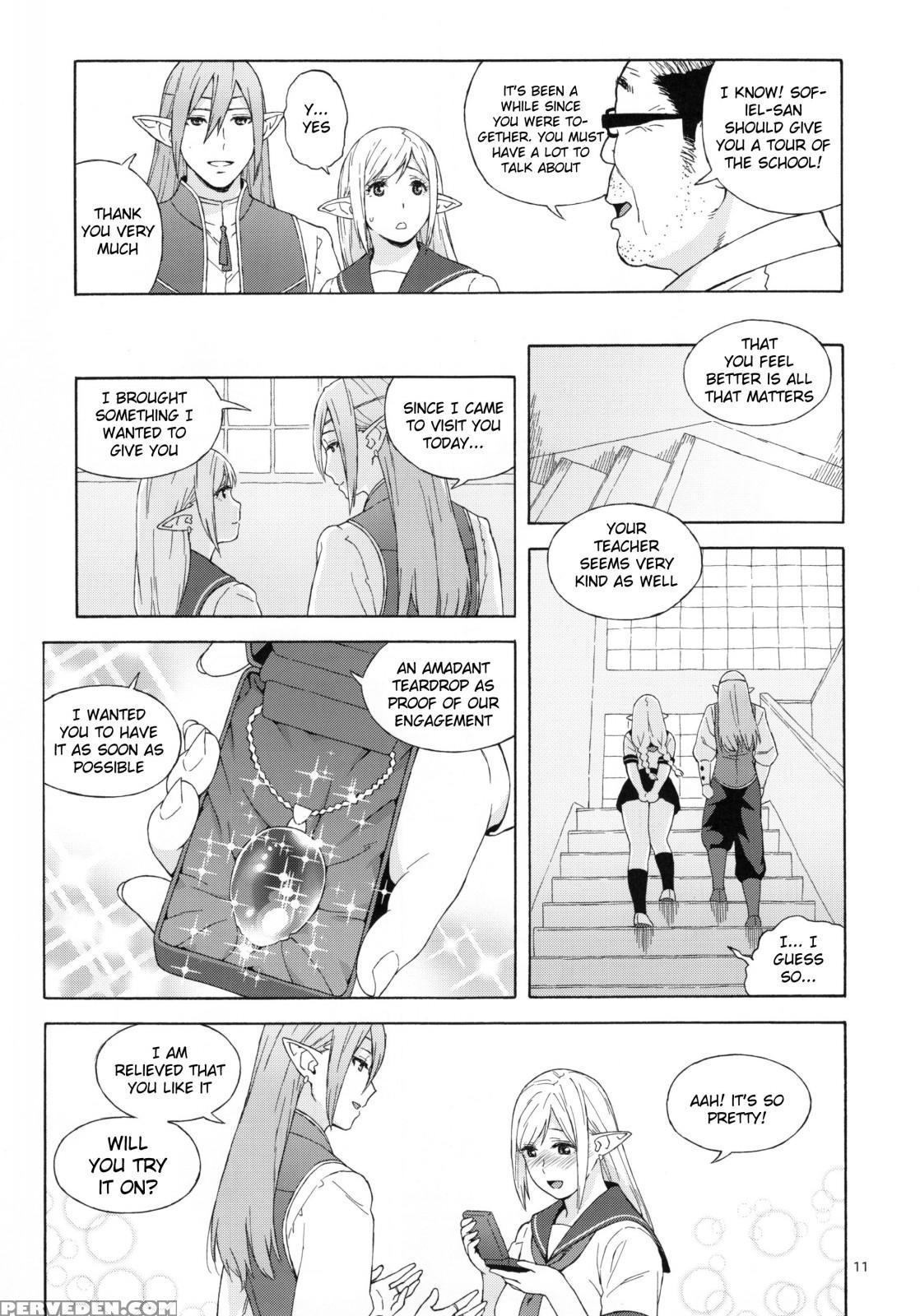 (c90) [666protect (jingrock)] Tenkousei Jk Elf 2 -kegasareta Konyaku No Akashi- [english] {doujins.com} Chapter 1 Page 10