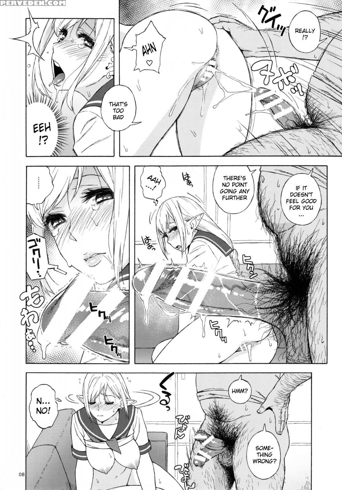 (c90) [666protect (jingrock)] Tenkousei Jk Elf 2 -kegasareta Konyaku No Akashi- [english] {doujins.com} Chapter 1 Page 7