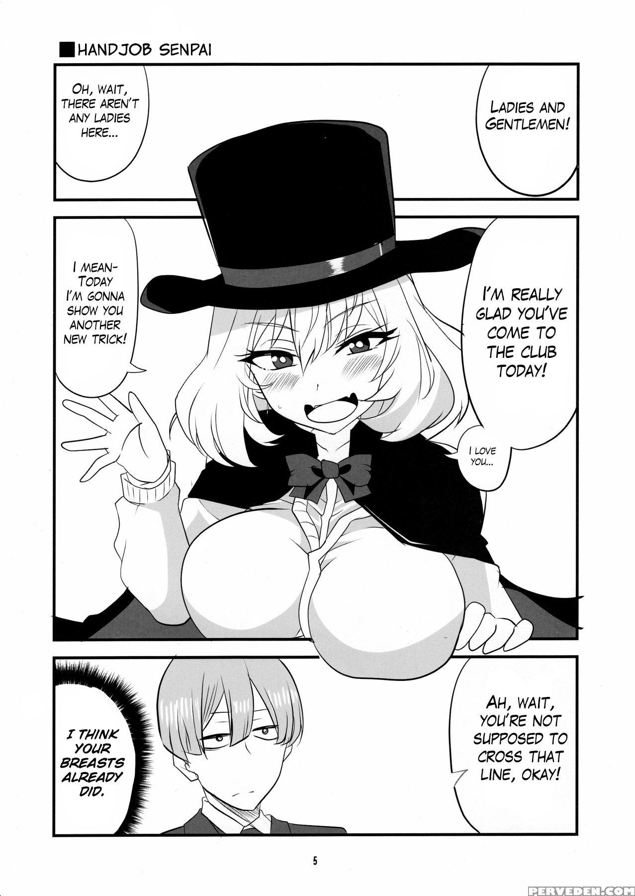 (c90) [bluemage (aoi Manabu)] Handjob Senpai | Tekoki Senpai (tejina Senpai) [english] 1