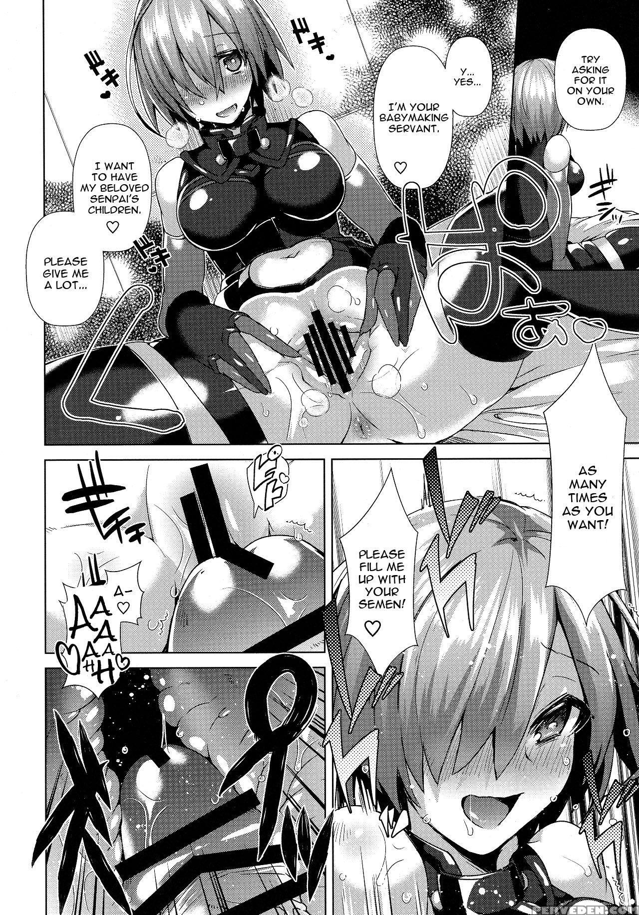 (c90) [ebimashi (ebina Ebi)] Zettai Ninshin Meirei (fate Grand Order) [english] [constantly] 1