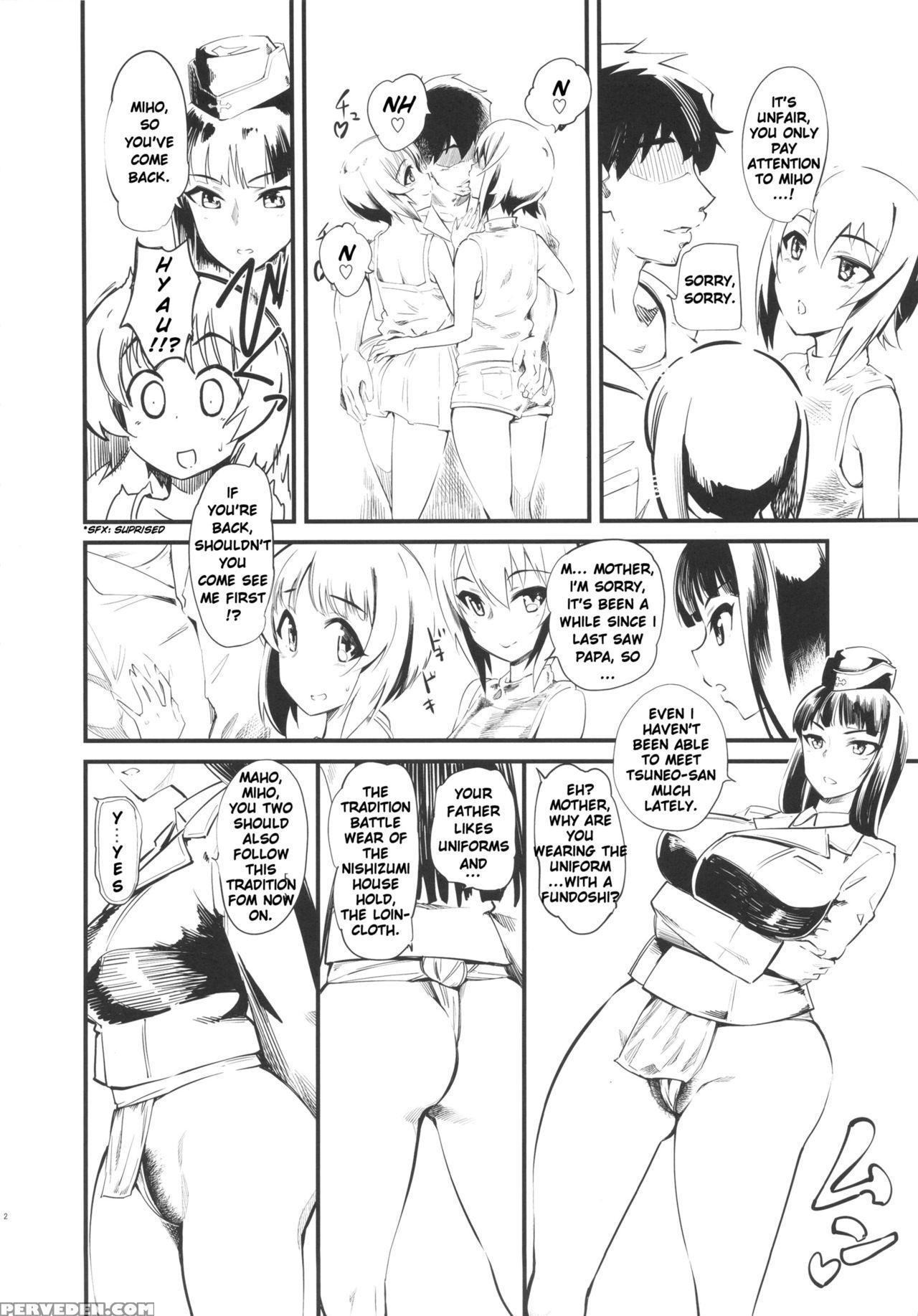 (c90) [hi-per Pinch (clover)] Nishizumi-san-chi Wa Nakayoshi 4p | Nishizumi Household Peaceful 4-some (girls Und Panzer) [english] [4m4t] 1