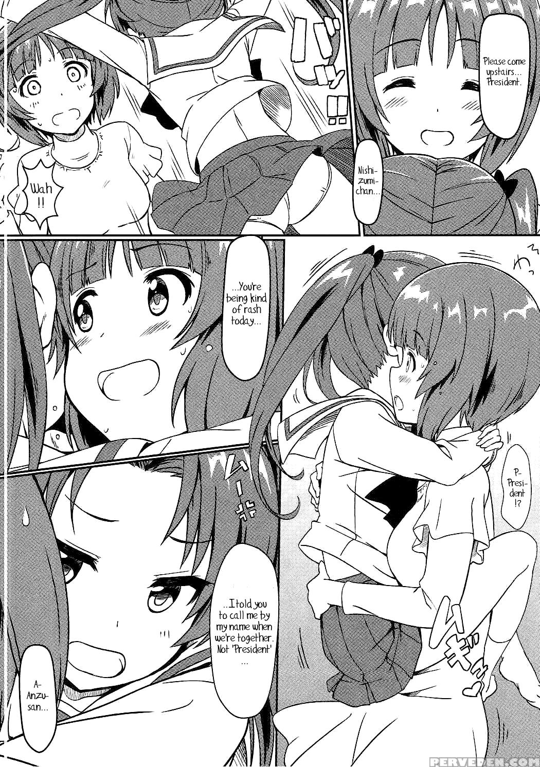 (c90) [kaminari-neko (eitarou)] Miho To Anzu No Naisho No Himegoto (girls Und Panzer) [english] [ U Scanlations] 1