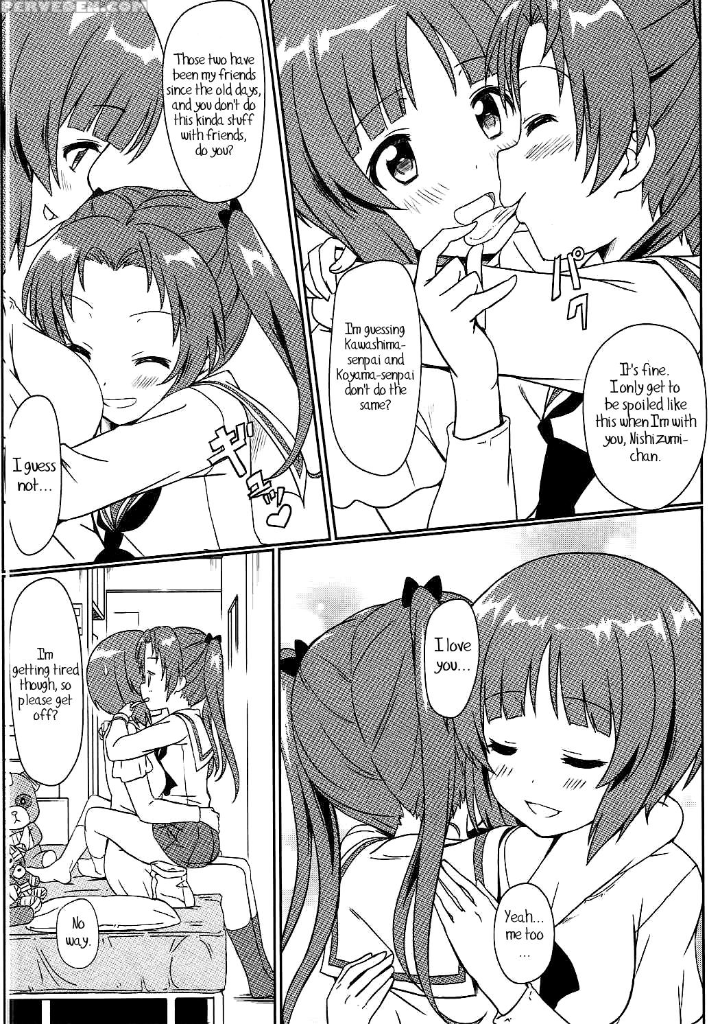 (c90) [kaminari-neko (eitarou)] Miho To Anzu No Naisho No Himegoto (girls Und Panzer) [english] [ U Scanlations] 1