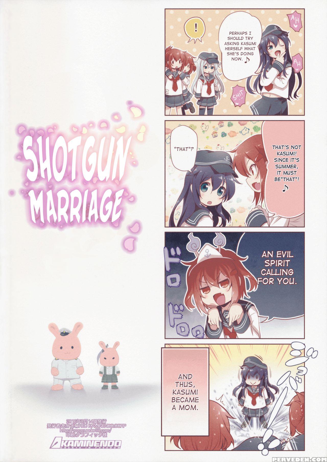 (c90) [kaminendo.corp (akazawa Red)] Dekikon Kakko Kari | Shotgun Marriage (kantai Collection -kancolle-) [english] [atf] 1