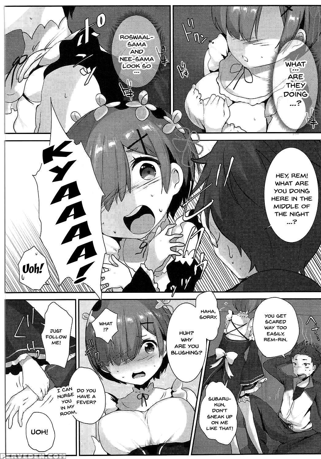 (c90) [mataro (mataro)] Rem No Ecchi Na Nayami O K... 1