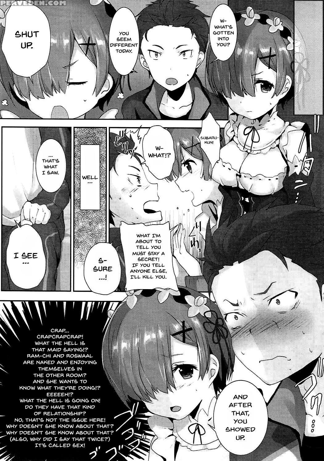 (c90) [mataro (mataro)] Rem No Ecchi Na Nayami O K... 1