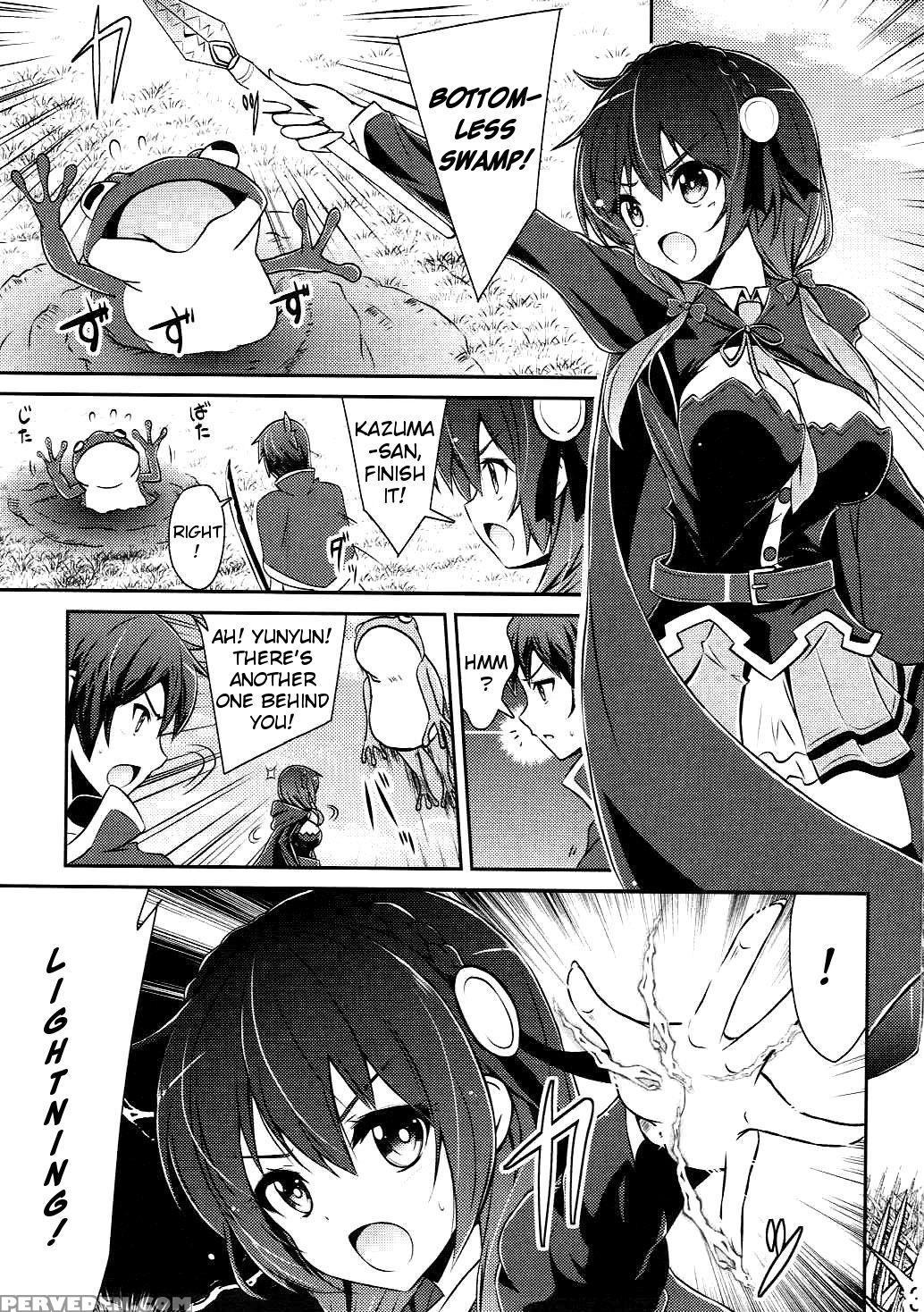 (c90) [mix-edge (arui Ryou)] Yunyun Shiyou! | Let's Yunyun! (kono Subarashii Sekai Ni Syukufuku O!) [english] [cgtranslations] 1