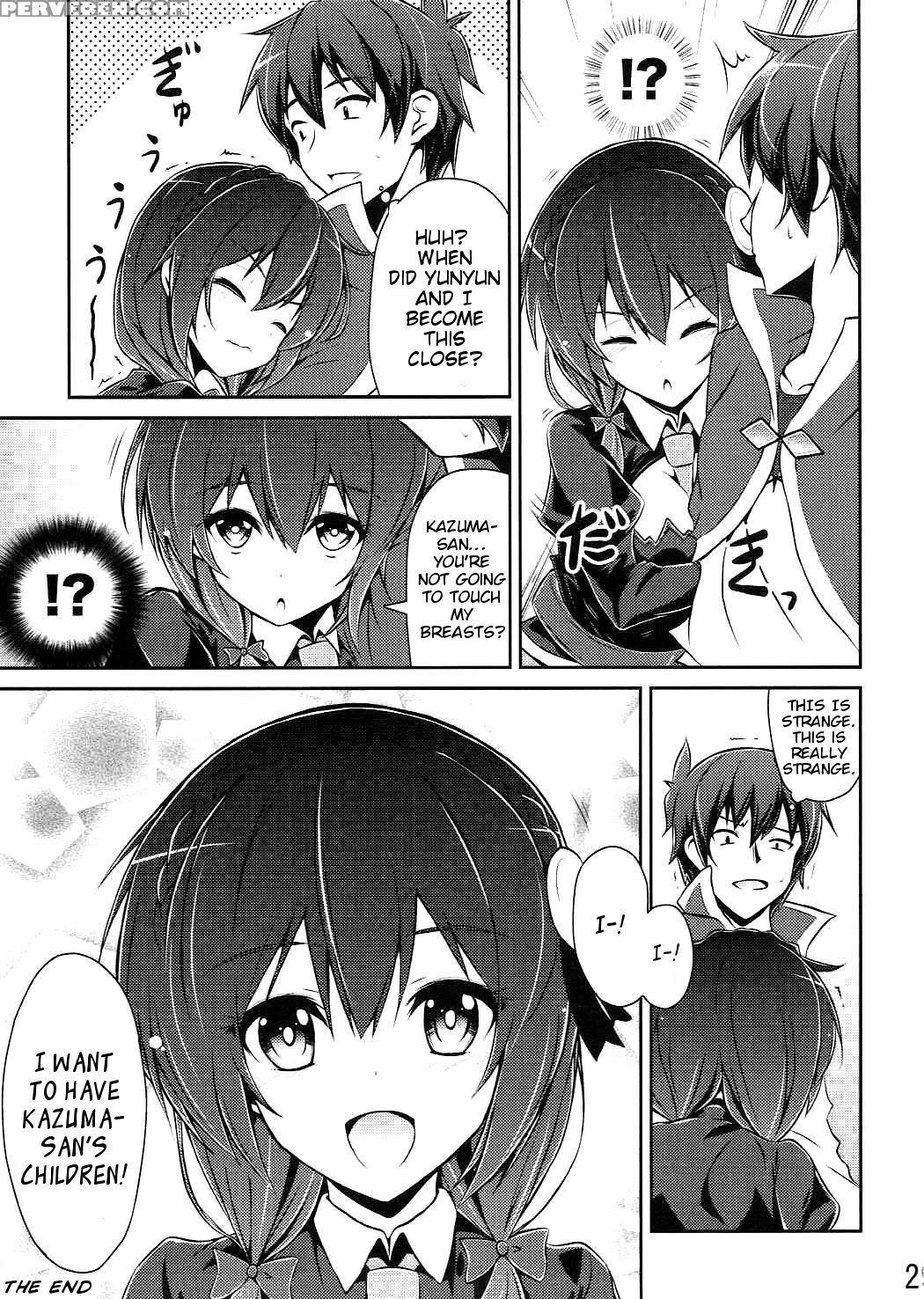 (c90) [mix-edge (arui Ryou)] Yunyun Shiyou! | Let's Yunyun! (kono Subarashii Sekai Ni Syukufuku O!) [english] [cgtranslations] 1