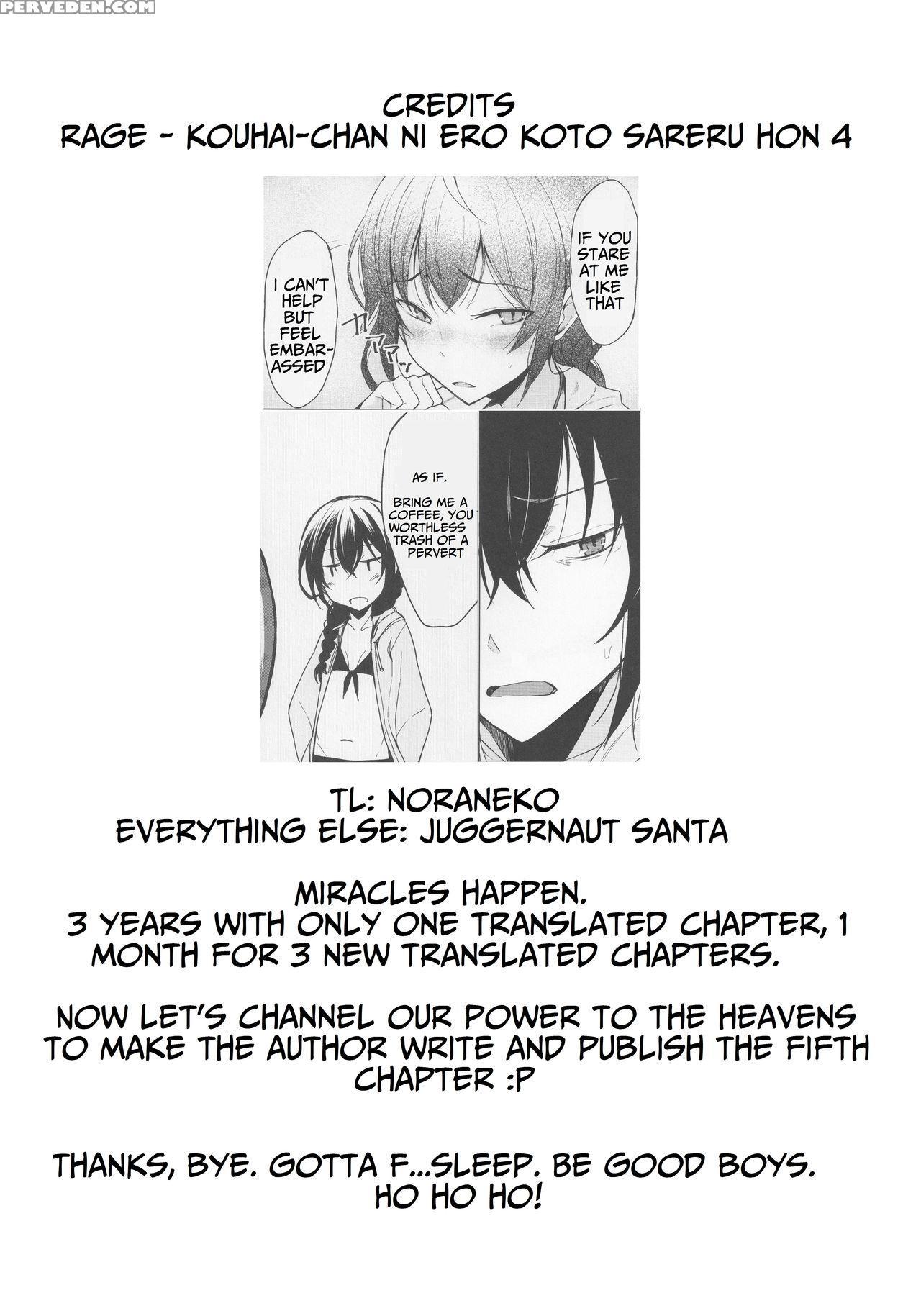 (c90) [rodiura. (rage)] Kouhai-chan Ni Eroi Koto Sareru Hon 4 [english] [noraneko] 1