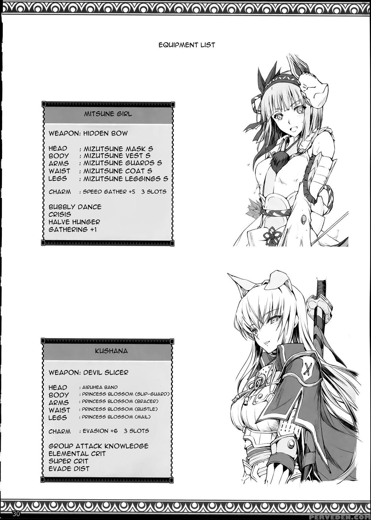 (c90) [udon-ya (kizuki Aruchu, Zan)] Monhan No Erohon 15 (monster Hunter) [english] {hennojin} Chapter 1 Page 29