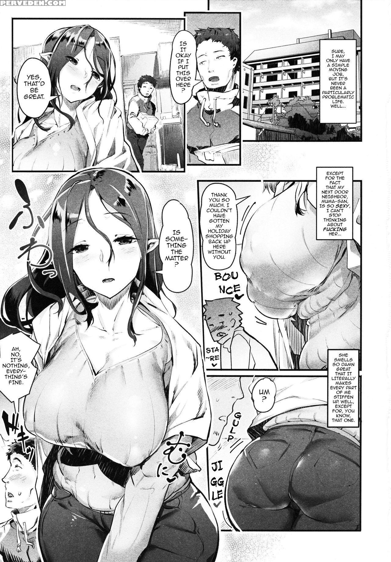 (c91) [ahobaka (aho)] Succubus Miboujin Hirusagari No Himitsu | A Succubus Widow's Afternoon Delight [english] {darknight} Chapter 1 Page 2