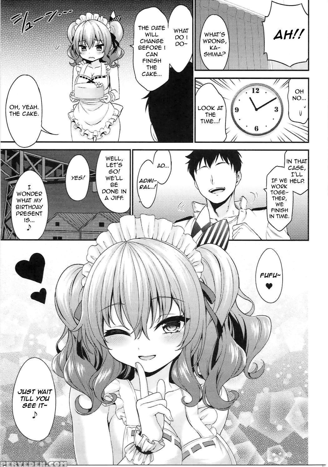 (c91) [dksha (kase Daiki)] Kashima-chan No Hadaka Apron (kantai Collection -kancolle-) [english] [yuuchen] 1