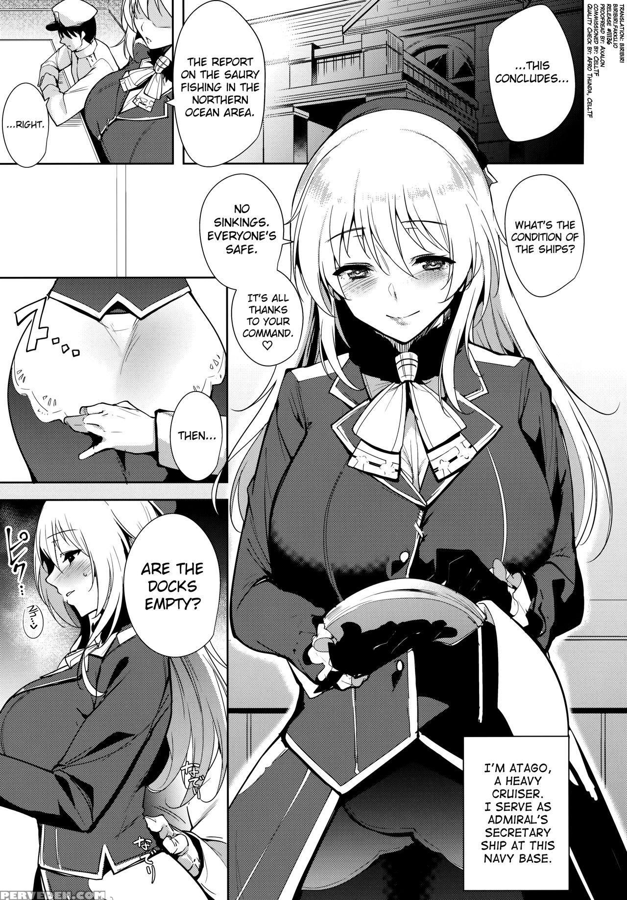 (c91) [ink Complex (tomohiro Kai)] Atago At Work (kantai Collection -kancolle-) [english] [biribiri] 1