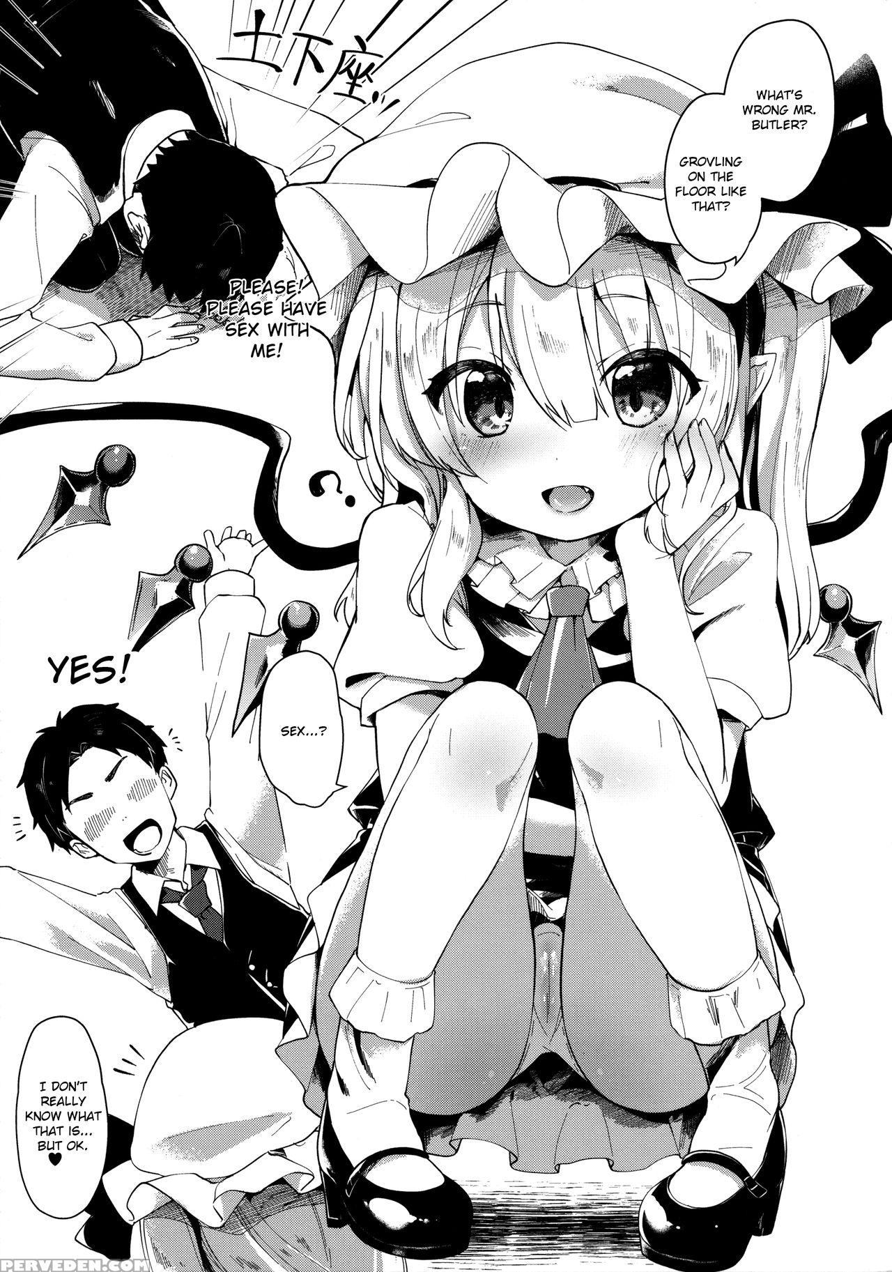 (c91) [kedama Gyuunyuu (tamano Kedama)] Flan-chan Ni Oshiete Ageru (touhou Project) [english] [cecilbk] 1