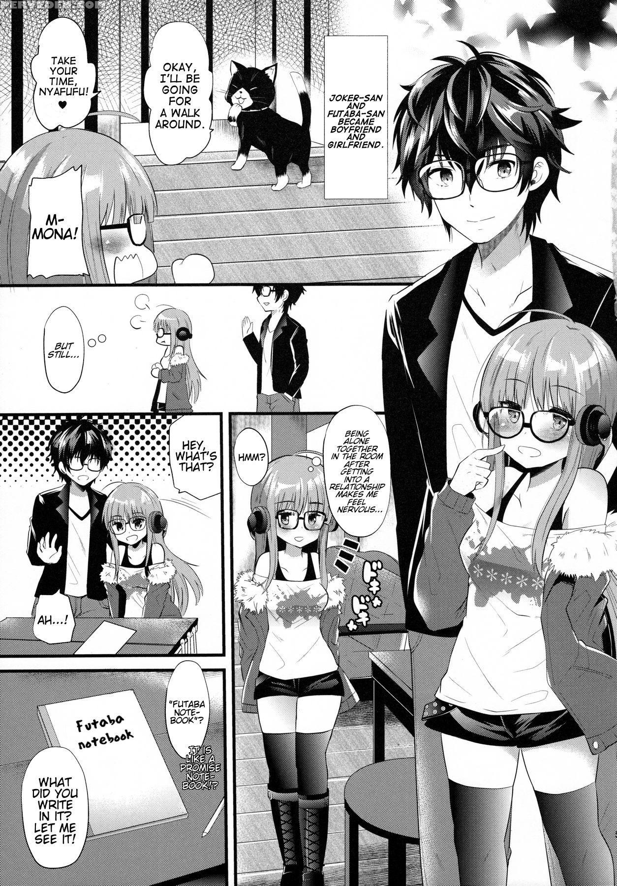 (c91) [metaneko (aotsu Umihito)] Futaba-chan Prpr (persona 5) [english] [trinity Translations Team] 1