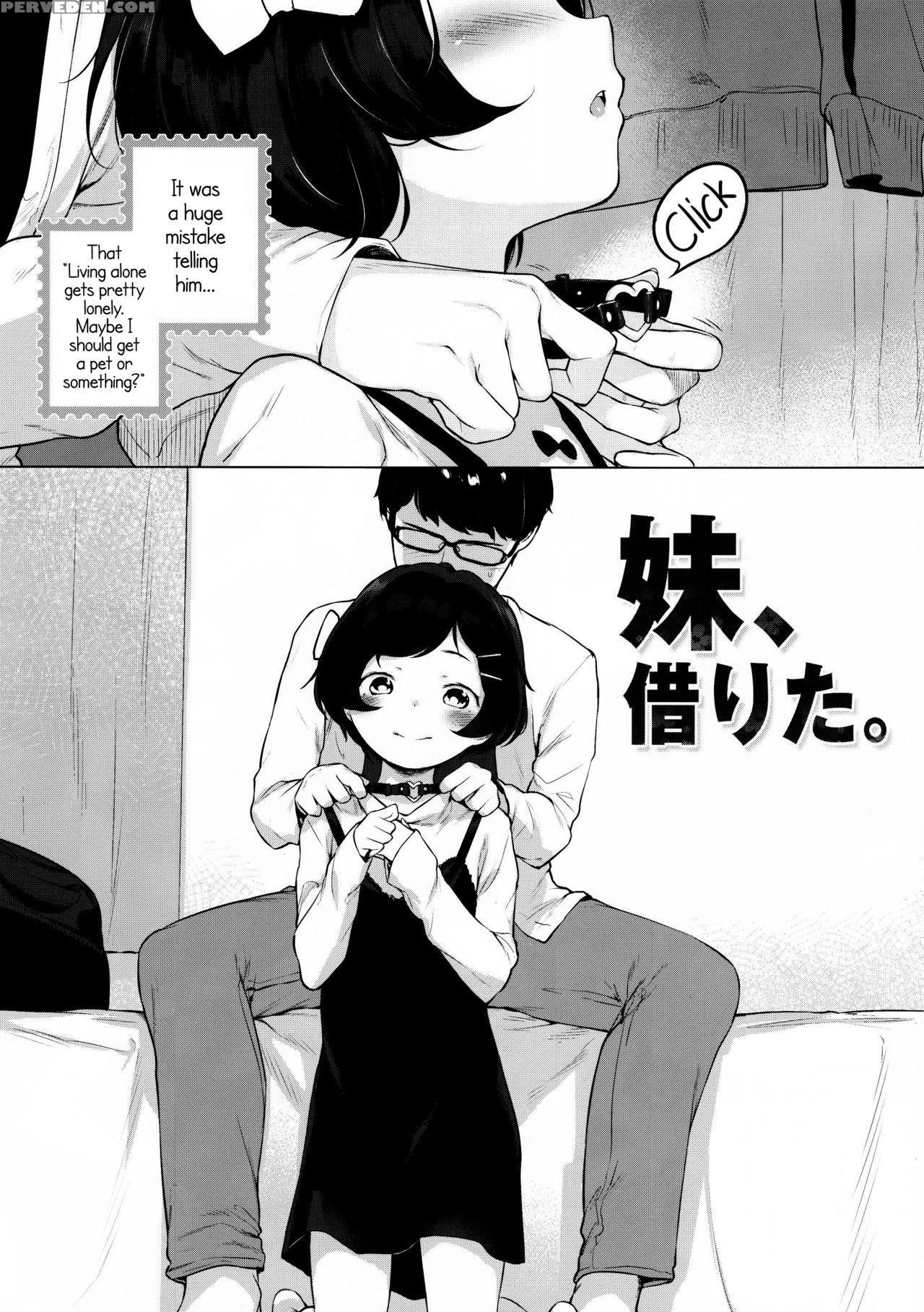 (c91) [mothman (henreader)] Imouto, Karita. | I Borrowed A Little Sister. [english] [atf] 1