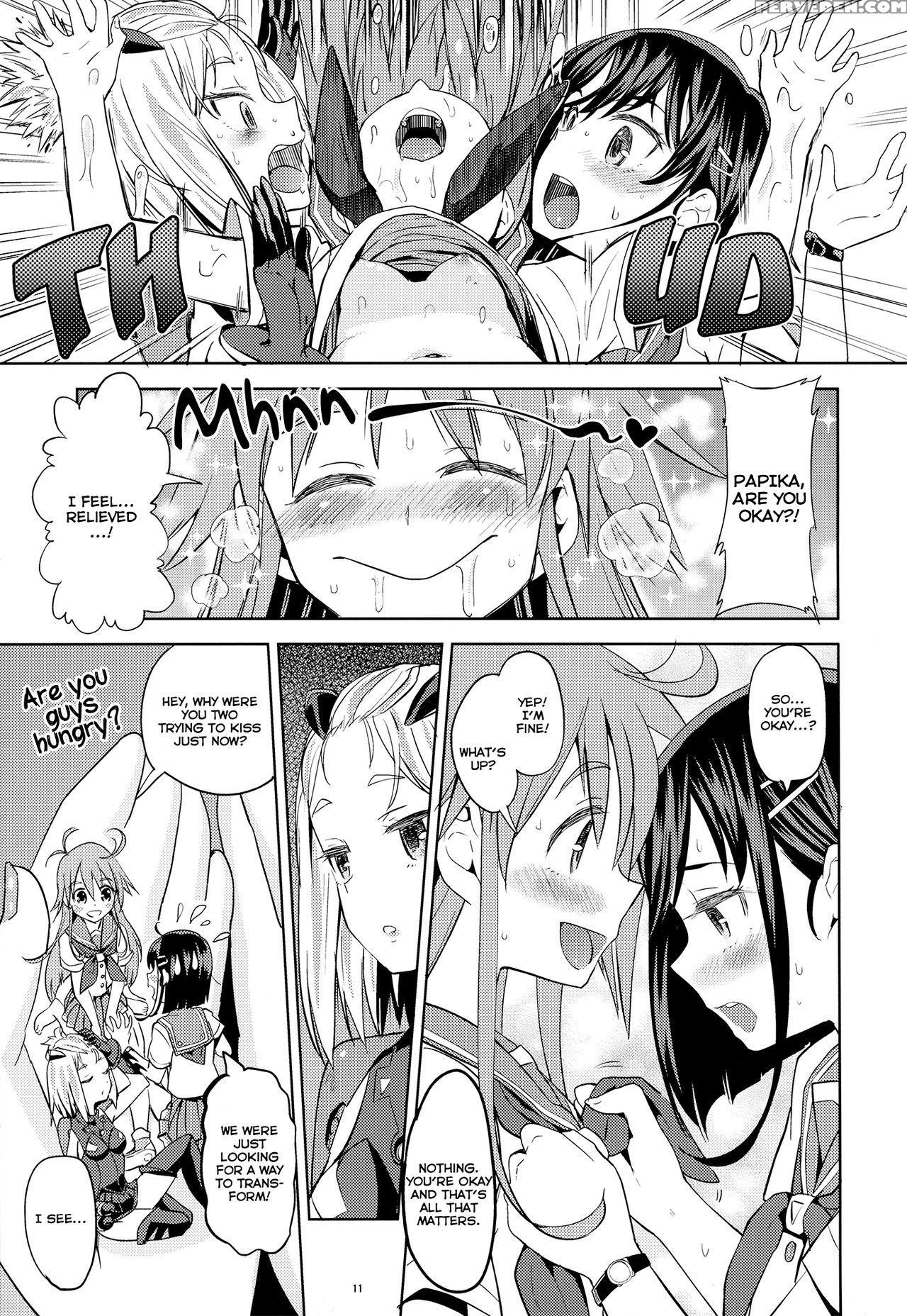 (c91) [nedaore (ayane)] Sore Dakara Watashi Wa Henshin Dekinai | So That's Why I Can't Transform (flip Flappers) [english] [lazy Lily & 8 U Scanlations] 1